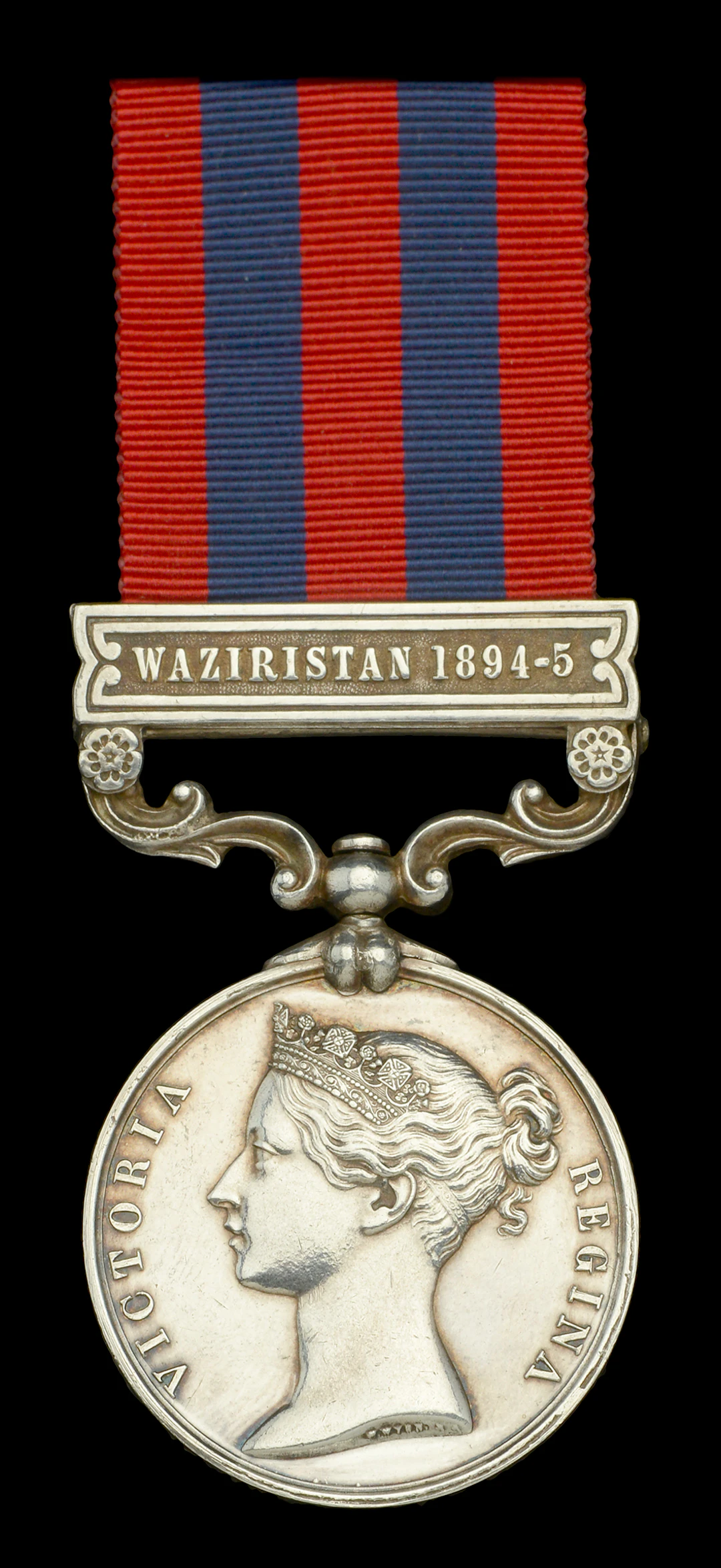 India General Service 1854-95, 1 clasp, Waziristan 1894-5 (2258 Pte.