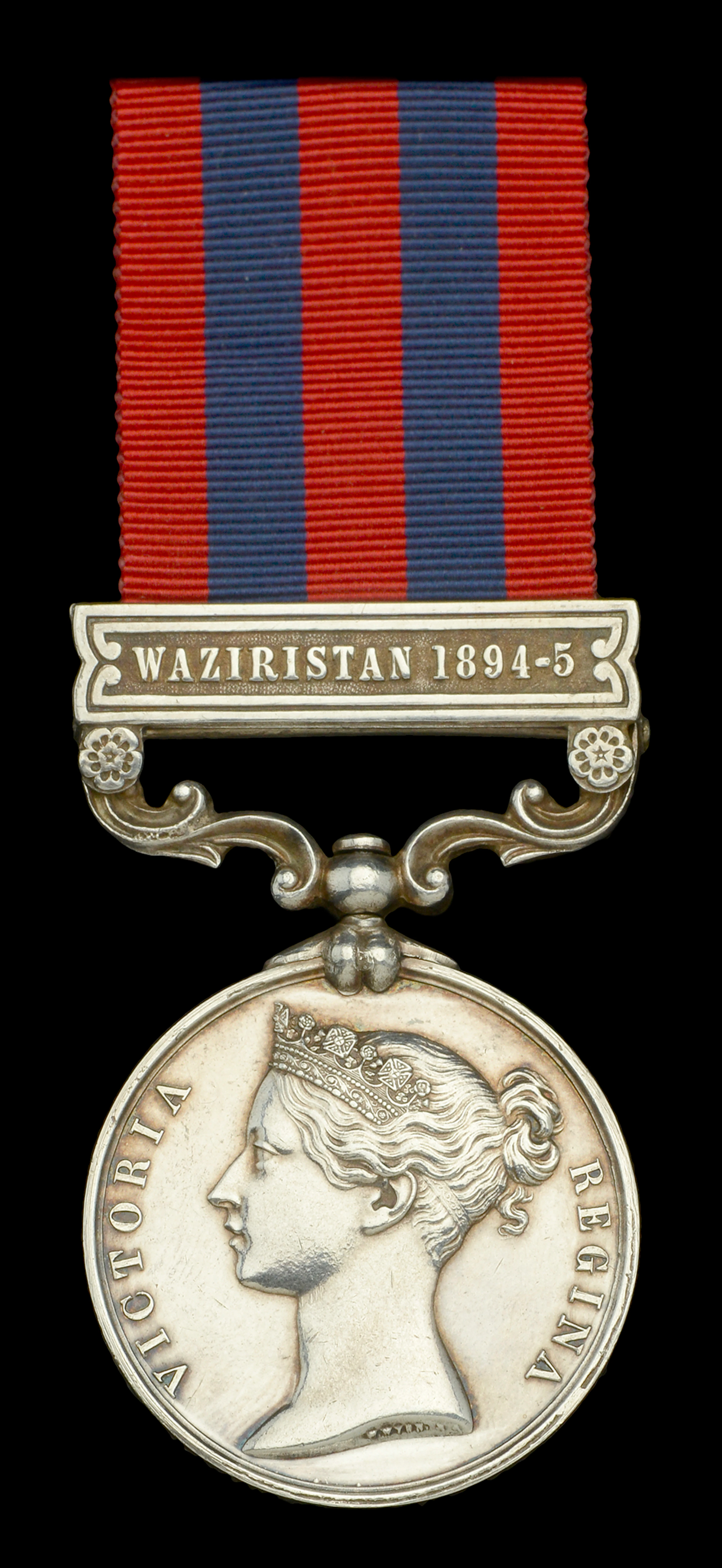 India General Service 1854-95, 1 clasp, Waziristan 1894-5 (2258 Pte.