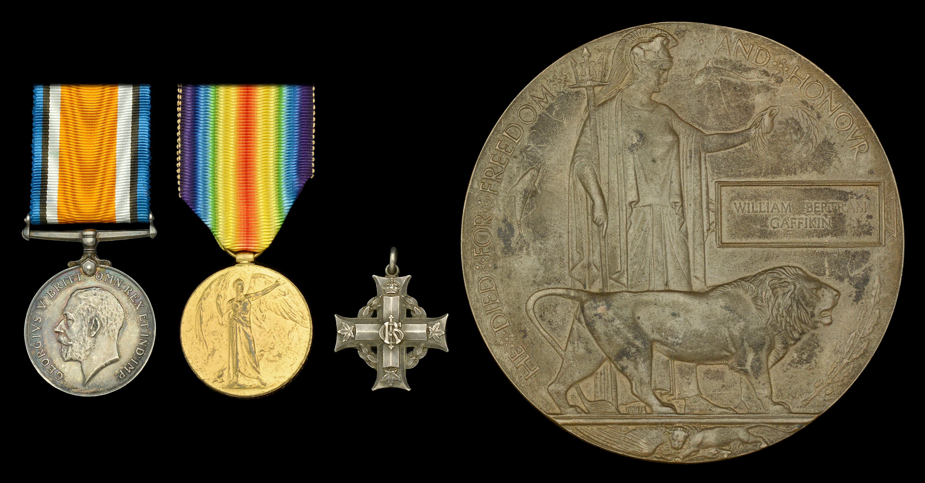 Pair: Private W. B. Gaffikin, Princess Patricia’s Canadian Light Infantry