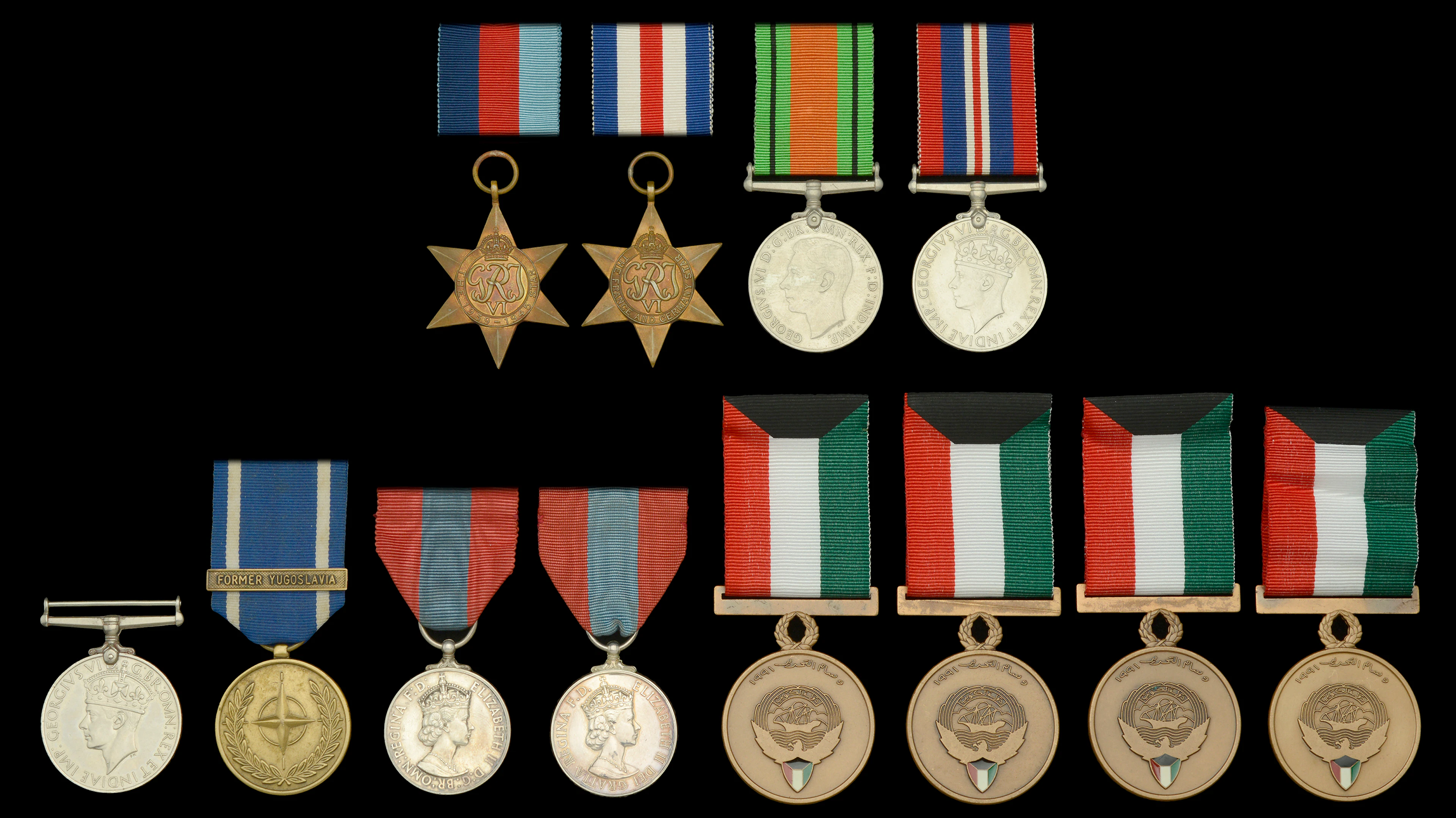 Four: R. P. Verden, Army Catering Corps 1939-45 Star; France and Germany