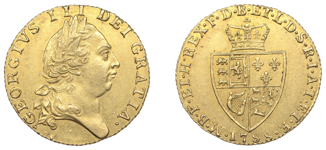 George III (1760-1820), Pre-1816 issues, Guinea, 1787, fifth bust