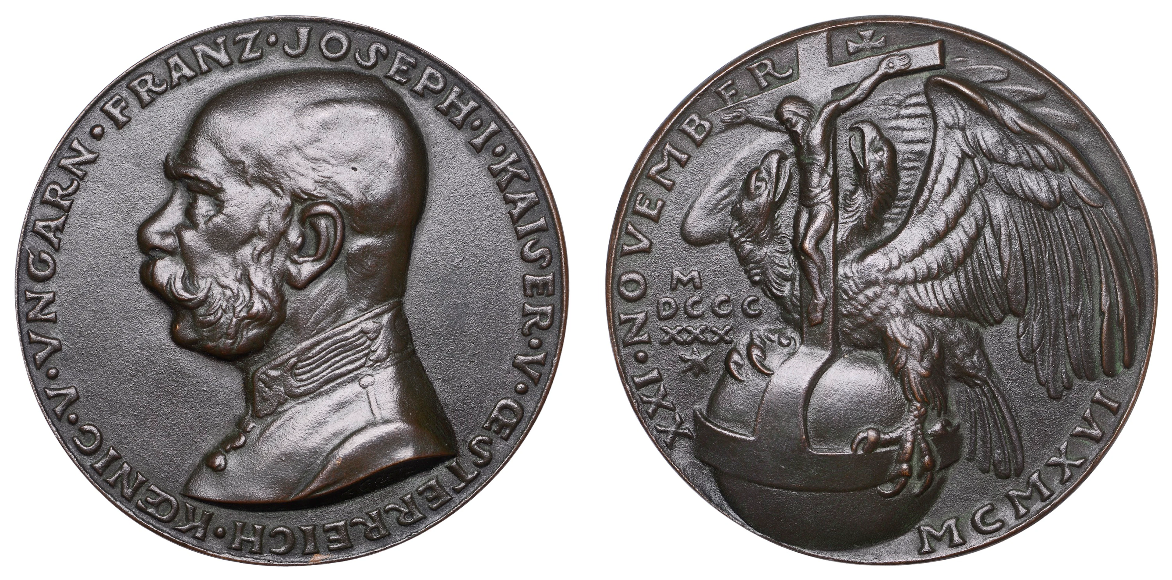 Austria, Kaiser Franz-Joseph’s Tod [Death of Franz Joseph I], 1916