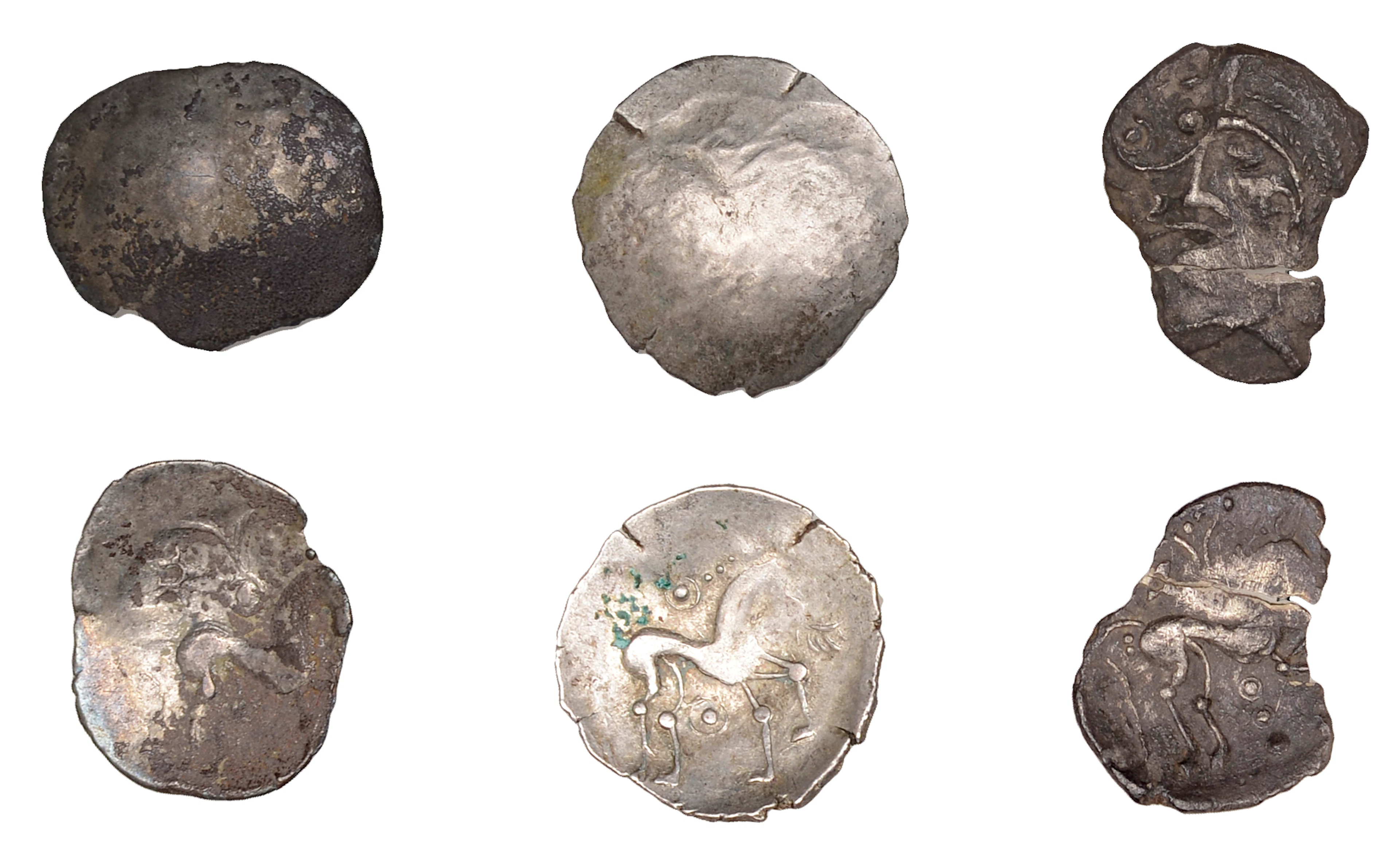 British Iron Age, ICENI, Uninscribed issues, silver Unit, Mossop Proto