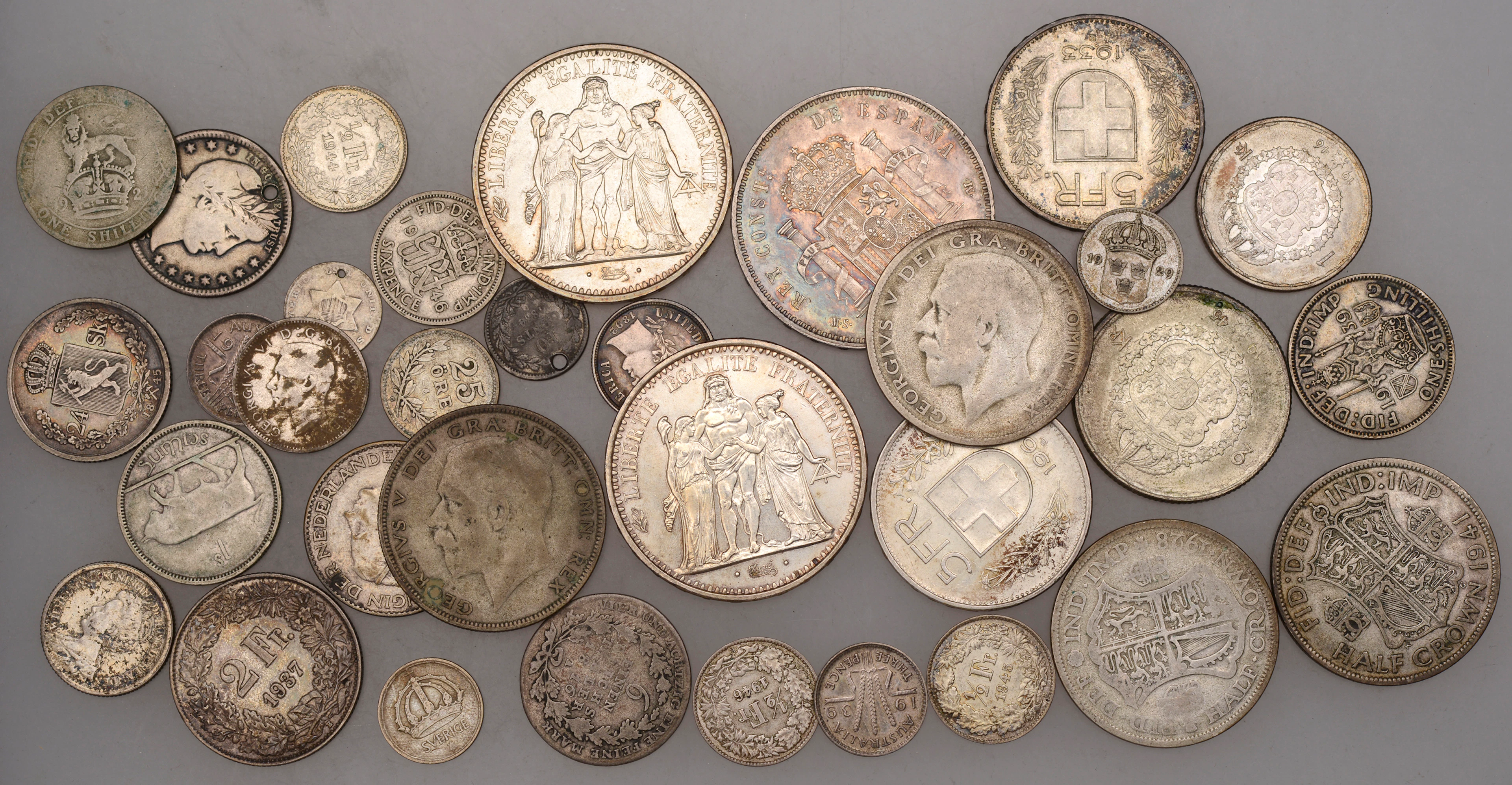 Miscellaneous, FRANCE, Fifth Republic, 10 Francs (2), both 1965, Paris