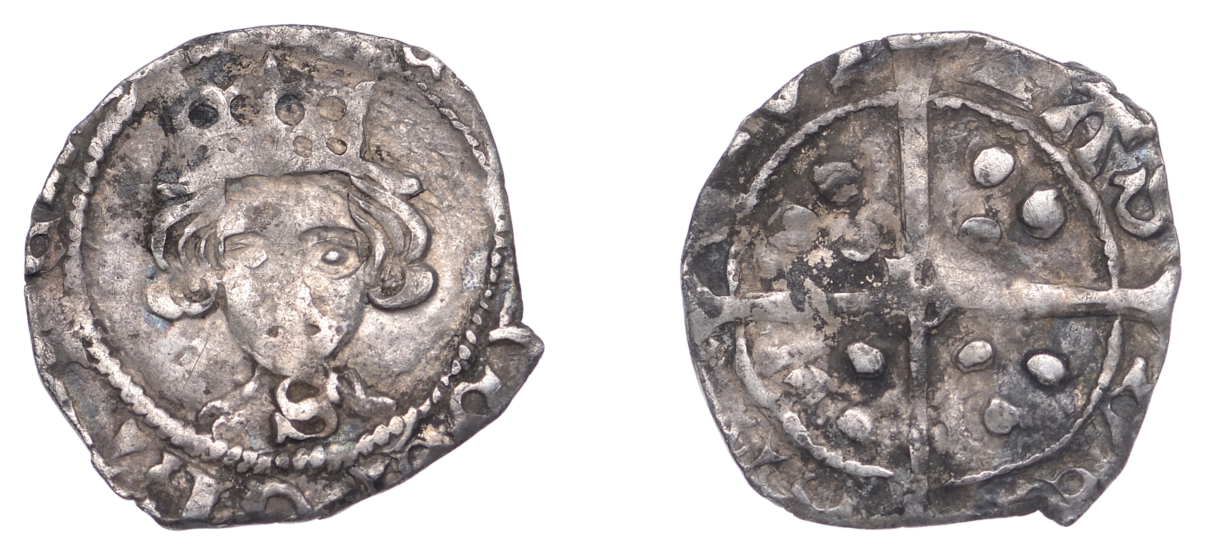 Henry VII (1485-1509), Facing Bust issue, Penny, Durham, Bp Sherwood