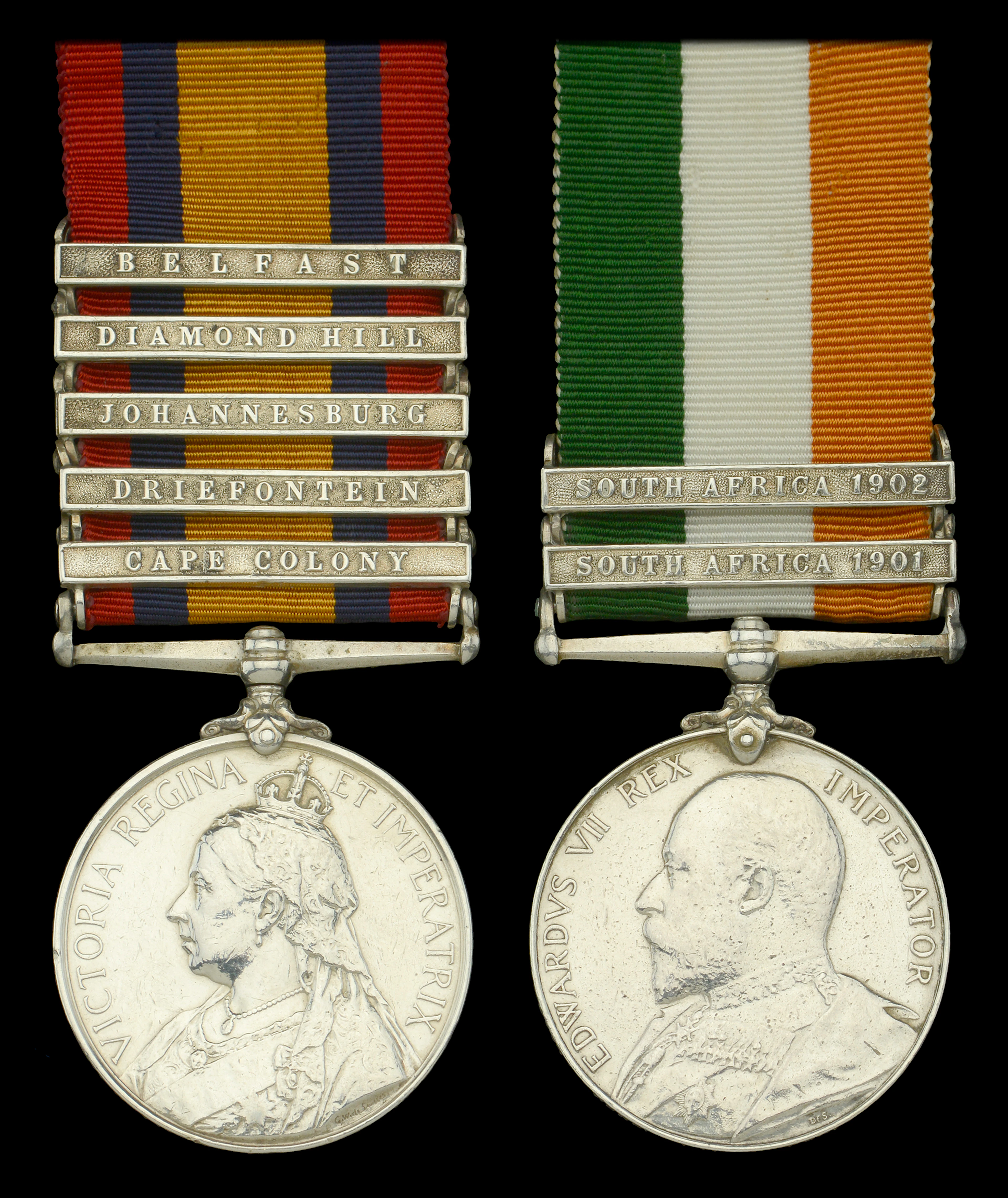 Pair: Shoeing and Carriage Smith C. Page, Army Service Corps Queen’s