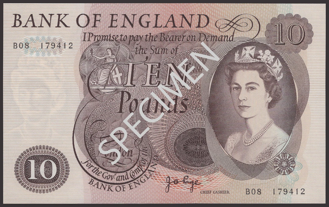 A Nice High-grade Group of Bank of England Notes, comprising Peppiatt