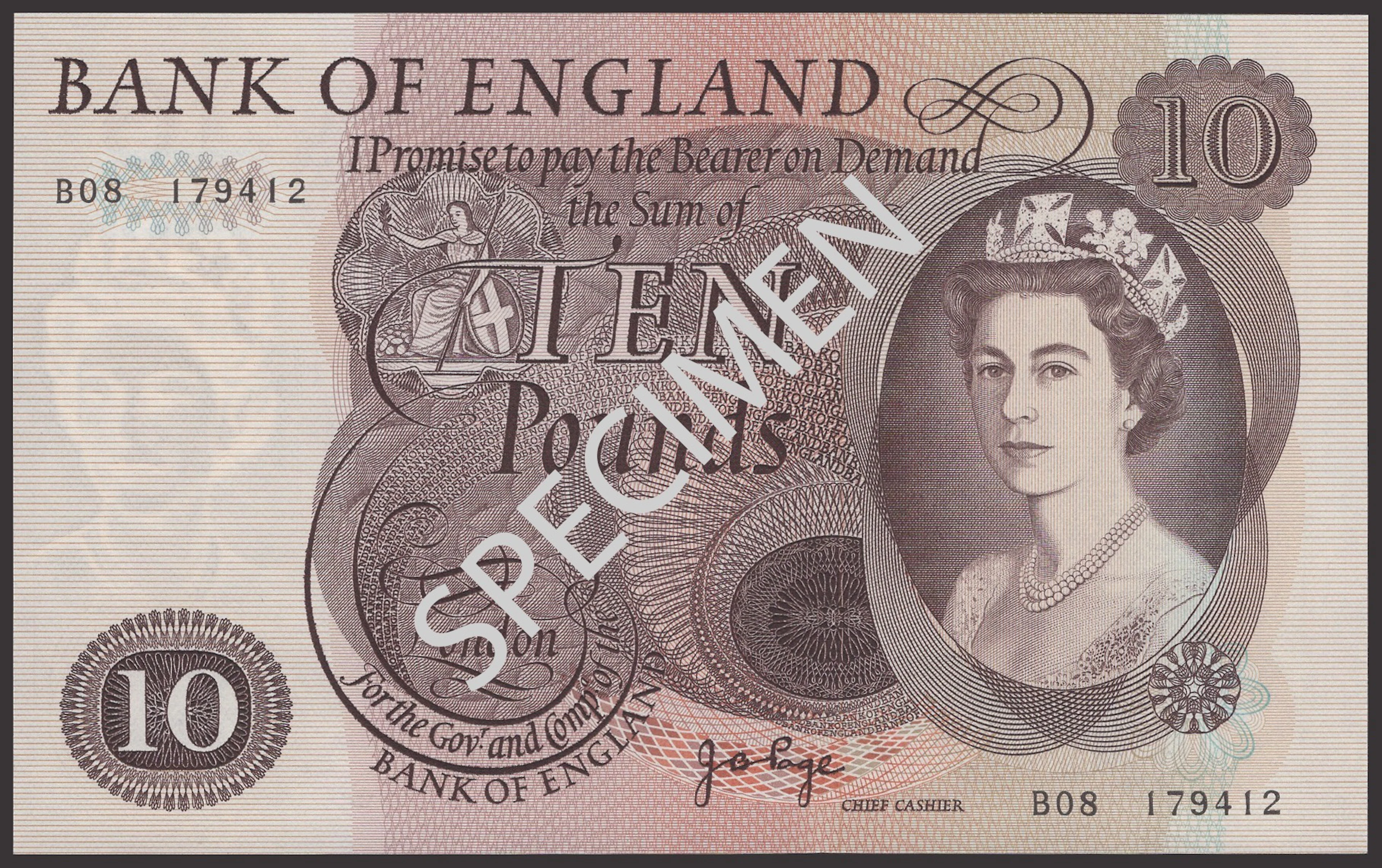 A Nice High-grade Group of Bank of England Notes, comprising Peppiatt