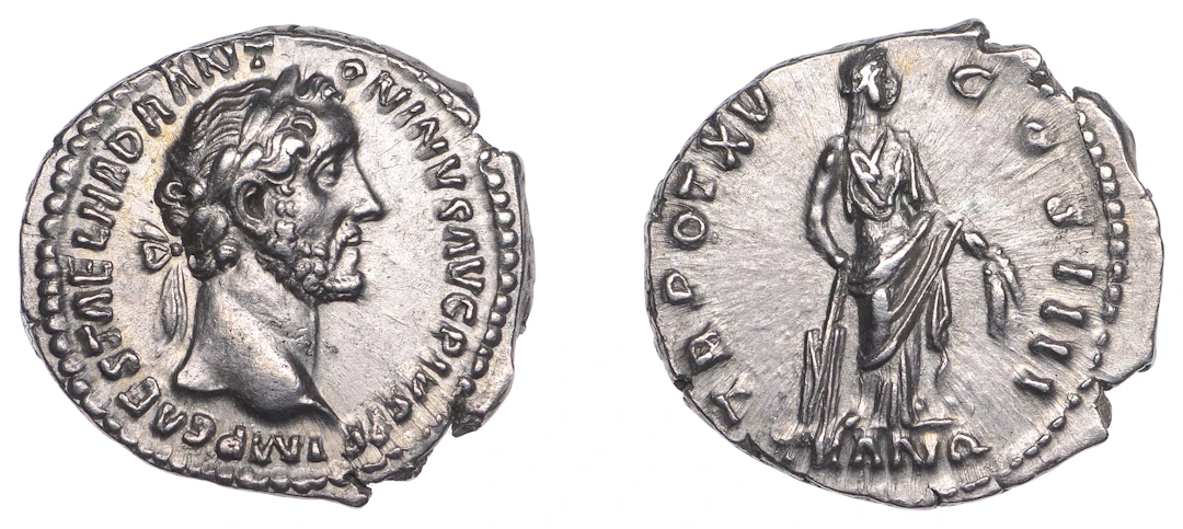 Antoninus Pius (138-161), Denarius, 151-2, laureate head right, imp