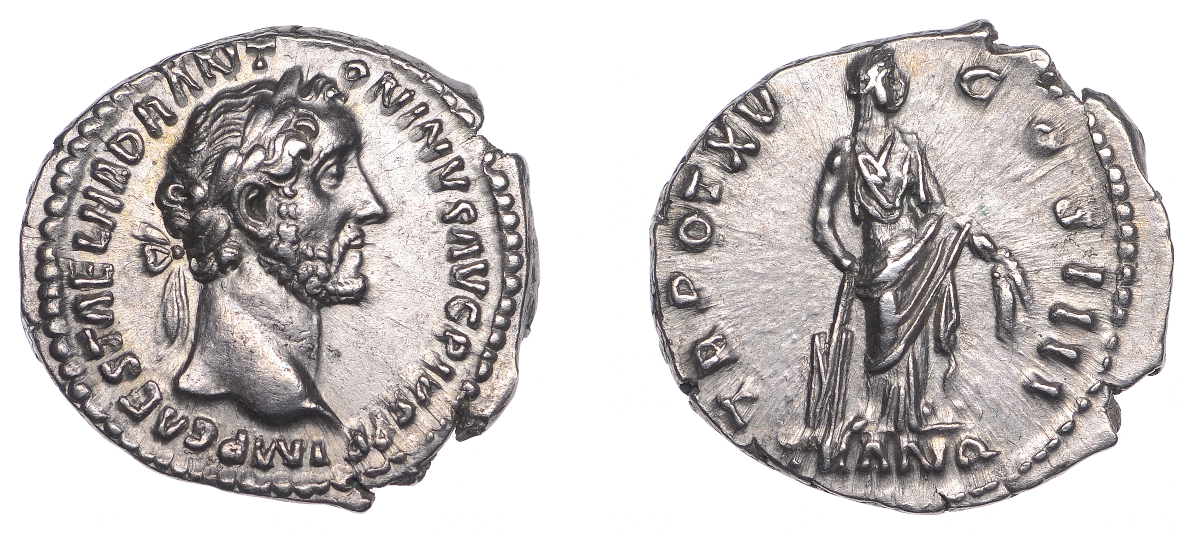 Antoninus Pius (138-161), Denarius, 151-2, laureate head right, imp