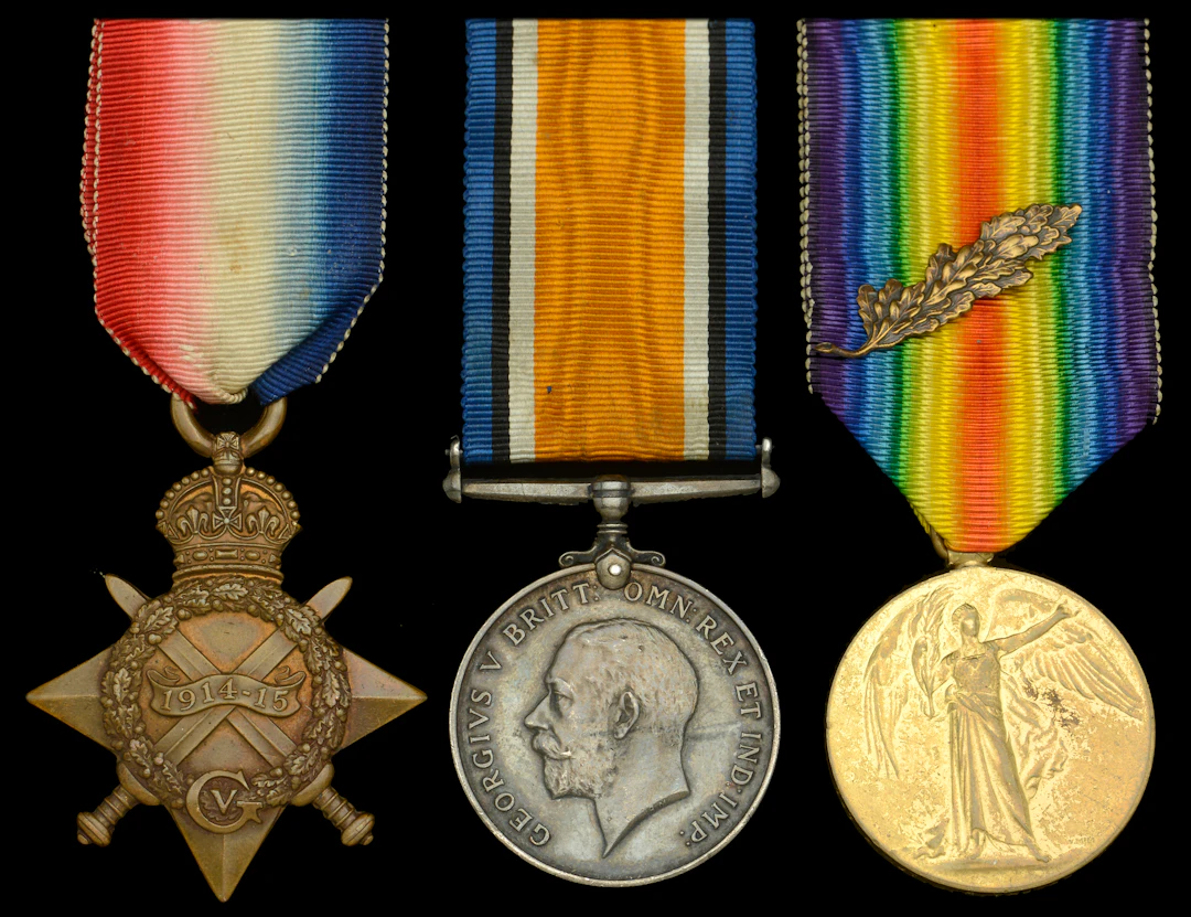 Three: Acting Sergeant D. R. Thomas, Royal Welsh Fusiliers, who was