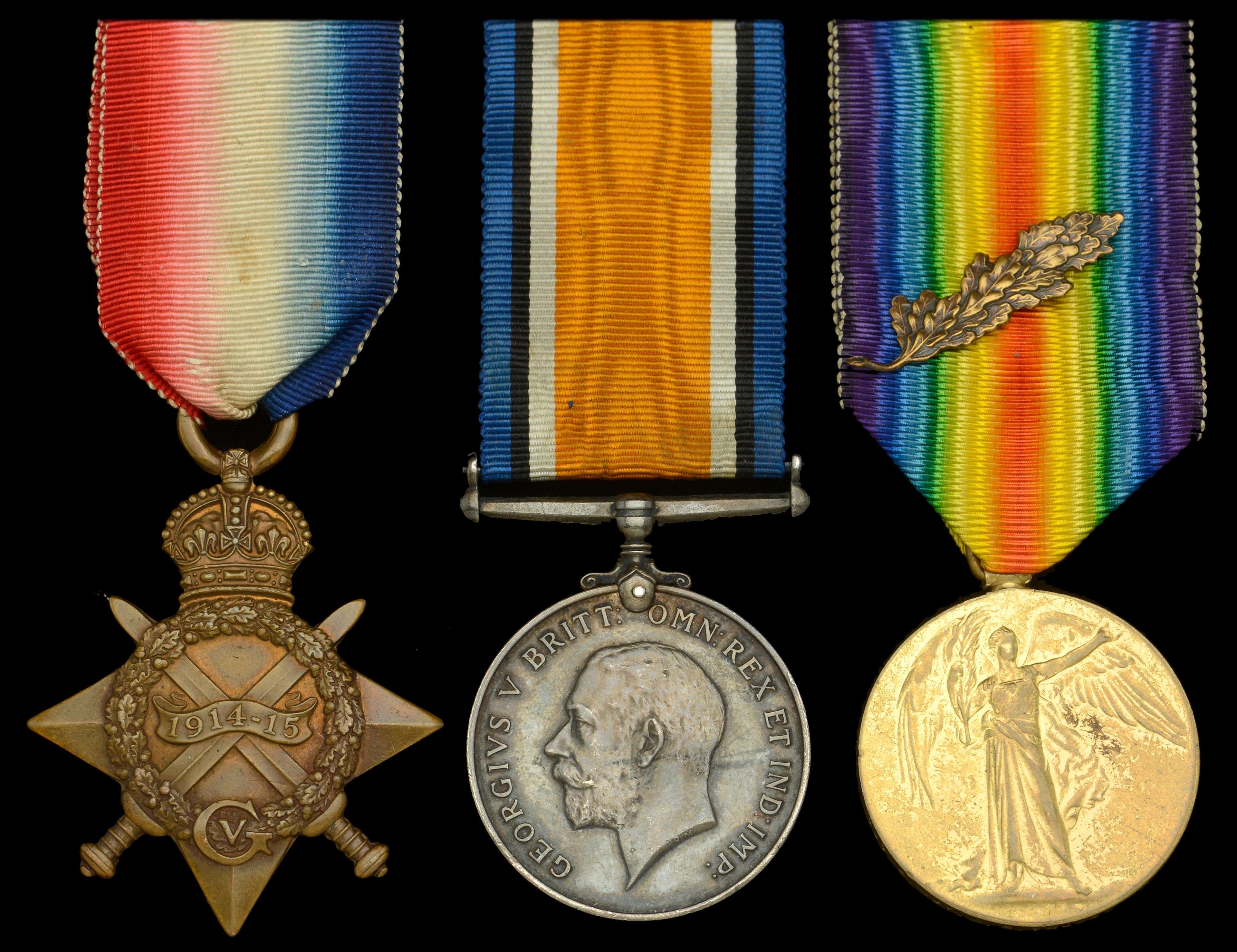 Three: Acting Sergeant D. R. Thomas, Royal Welsh Fusiliers, who was