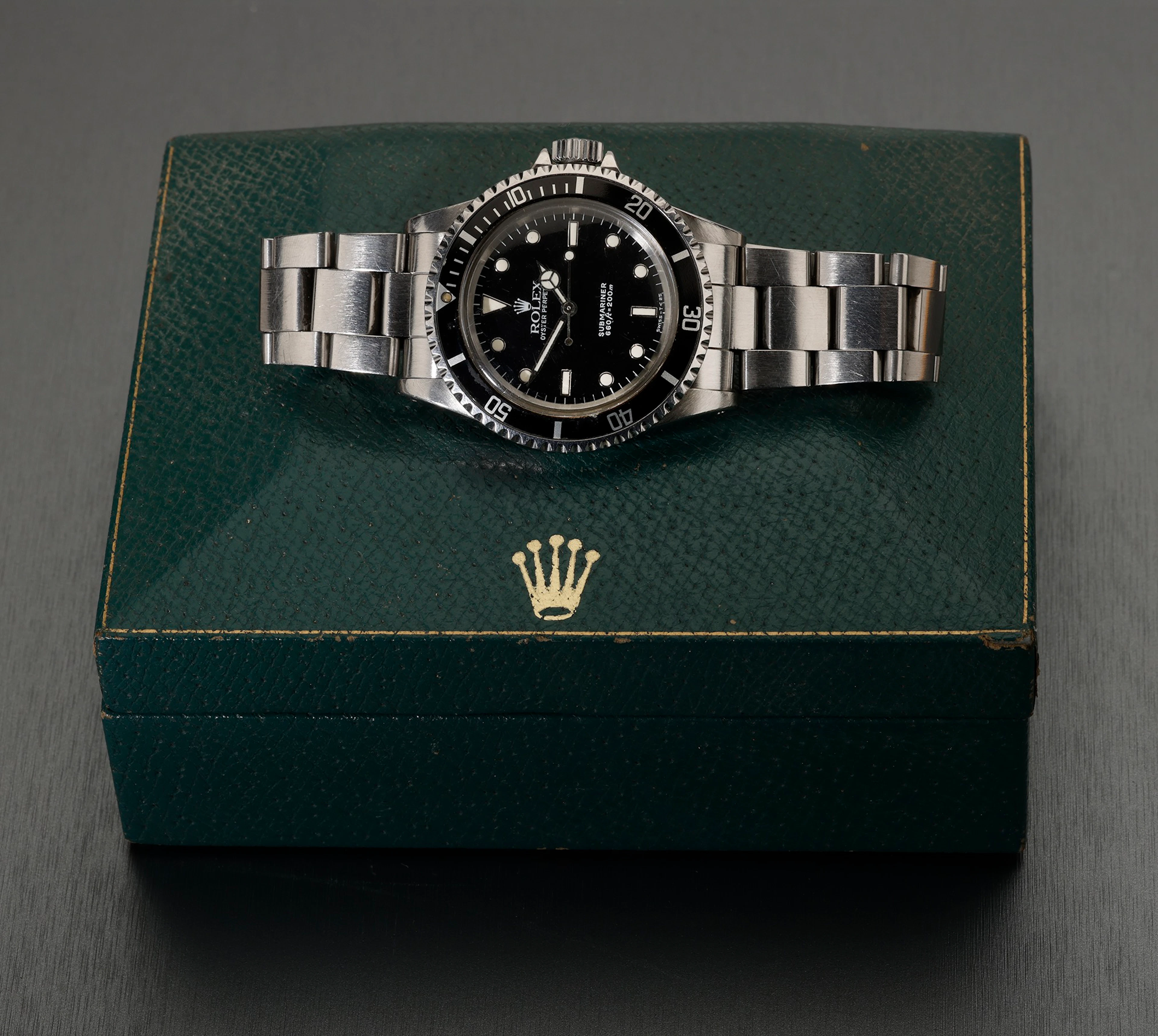 Rolex. A stainless steel automatic wristwatch with bracelet, Ref.