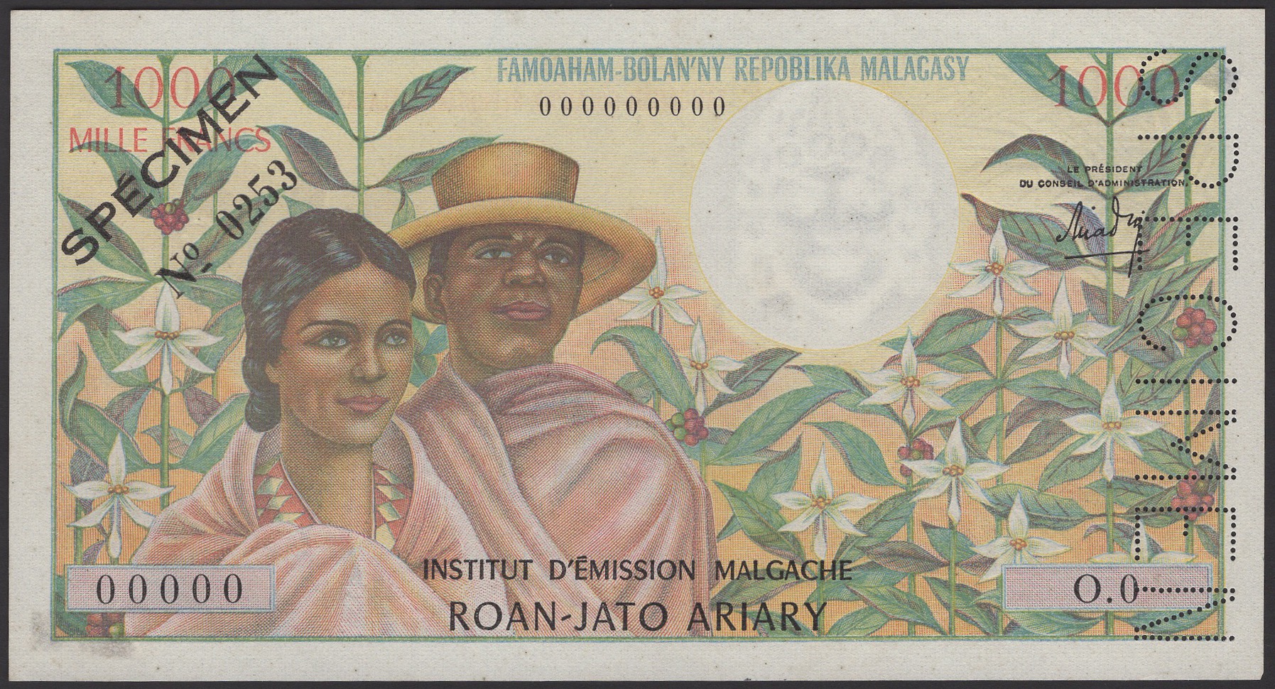 Institut d’Émission Malgache Famoaham-Bolan’ny Repoblika Malagasy