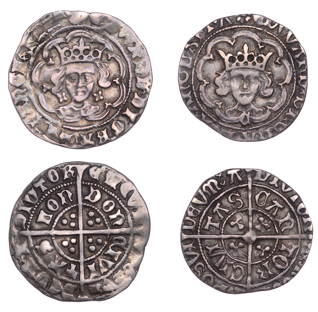 Edward IV, Halfgroats (2), First Reign, Light coinage, Halfgroat