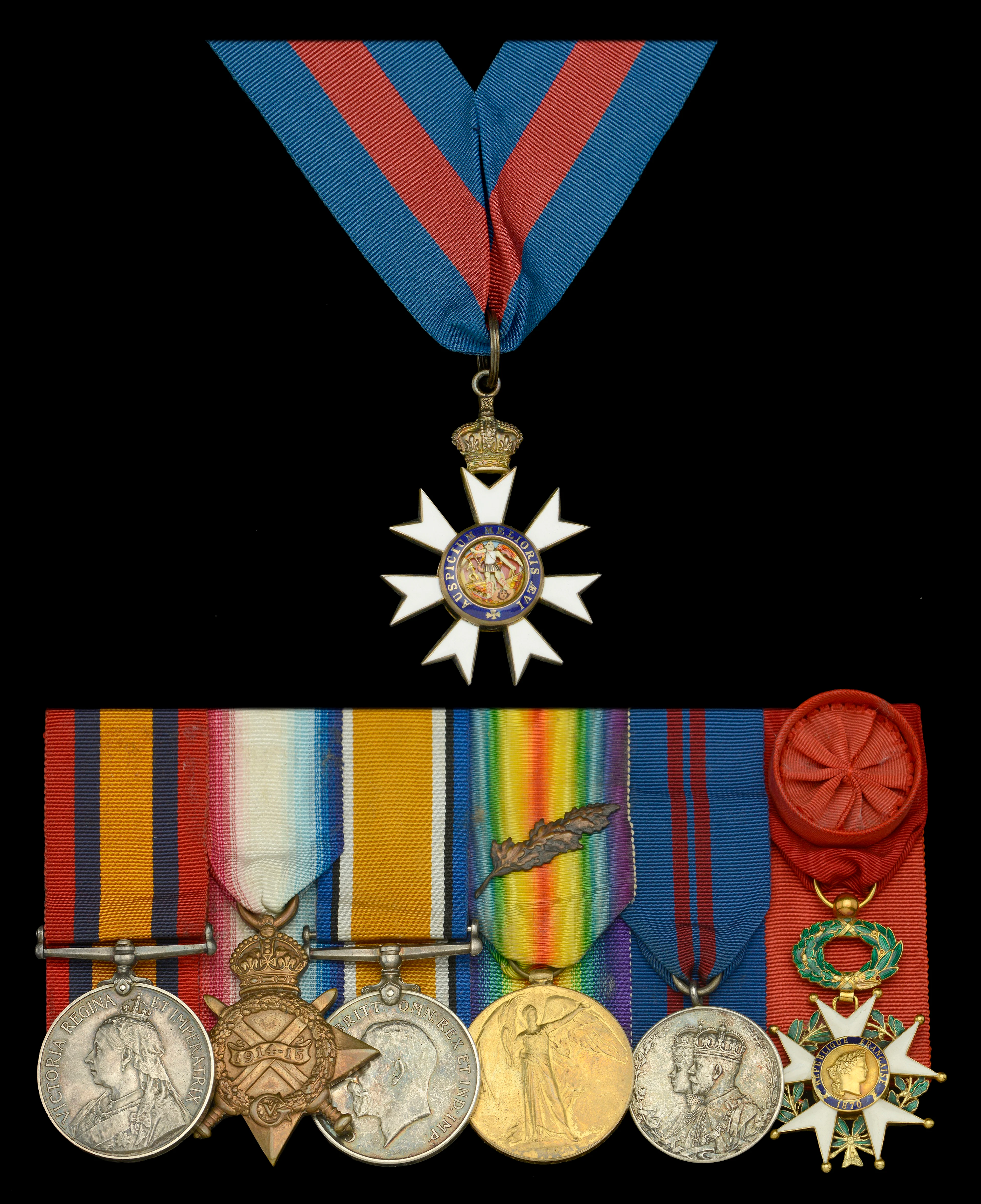 A Great War C.M.G. group of seven awarded to Engineer Rear Admiral