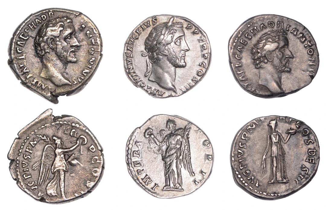 Antoninus Pius (138-161), Denarii (3), 138, bare head right, rev.