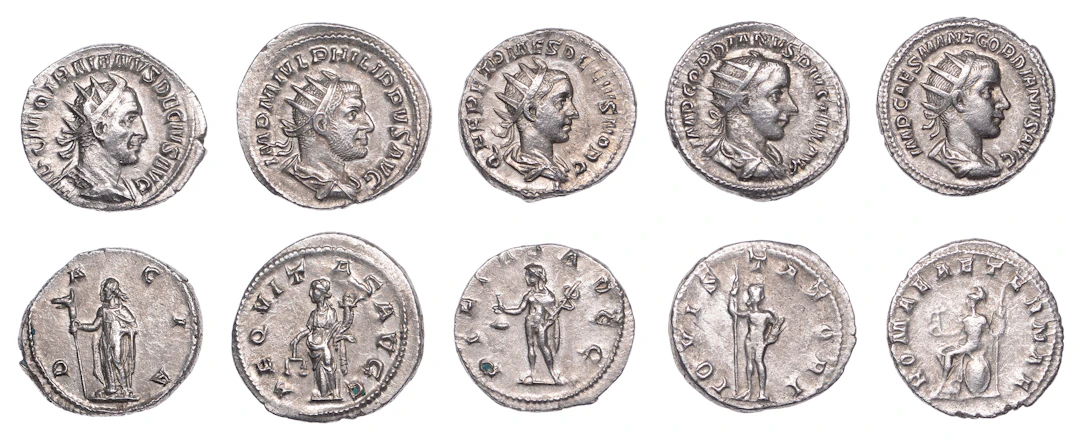 Trajan Decius (249-251), Antoninianus, 249-51, radiate, draped and