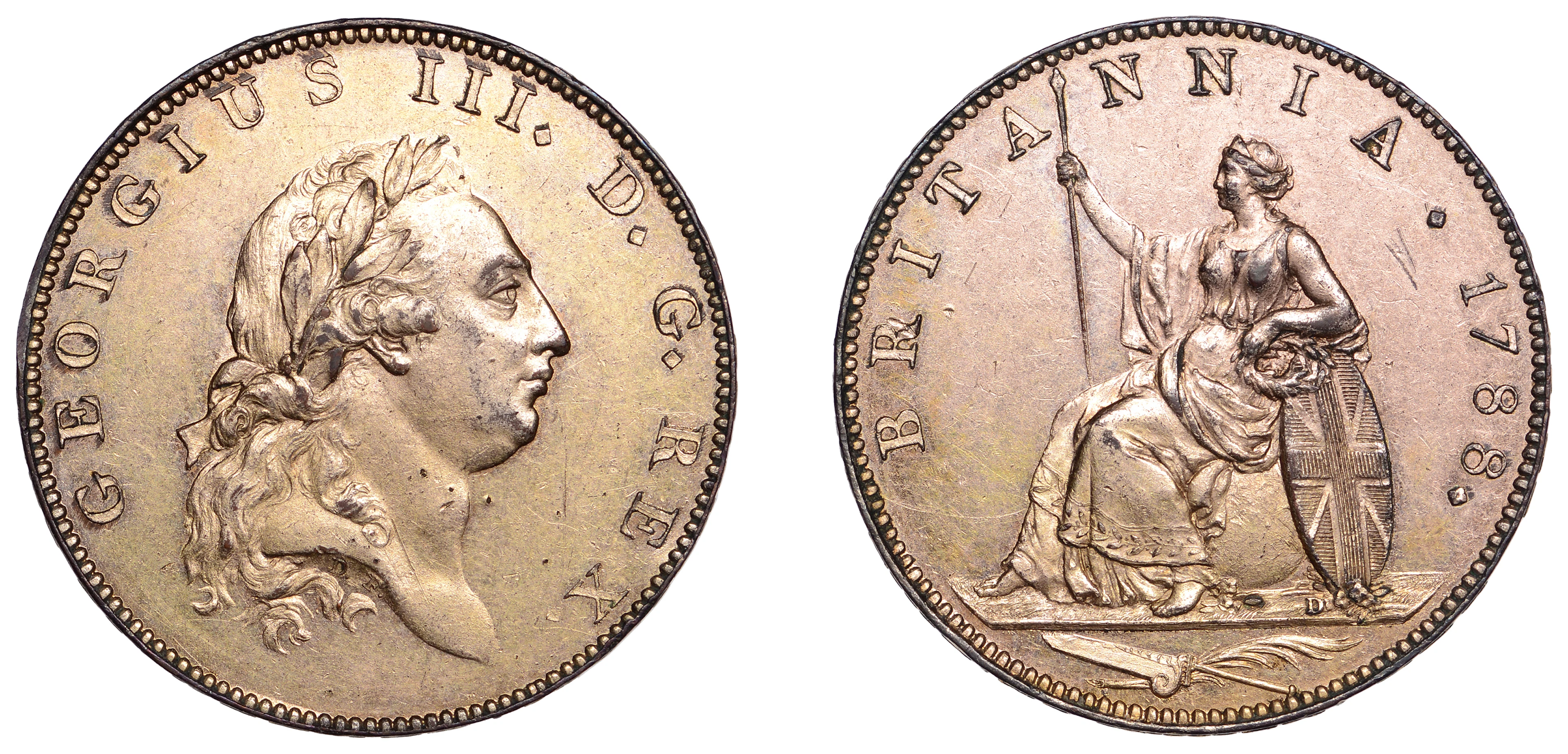 George III (1760-1820), Soho Mint, Birmingham, Pattern Halfpenny