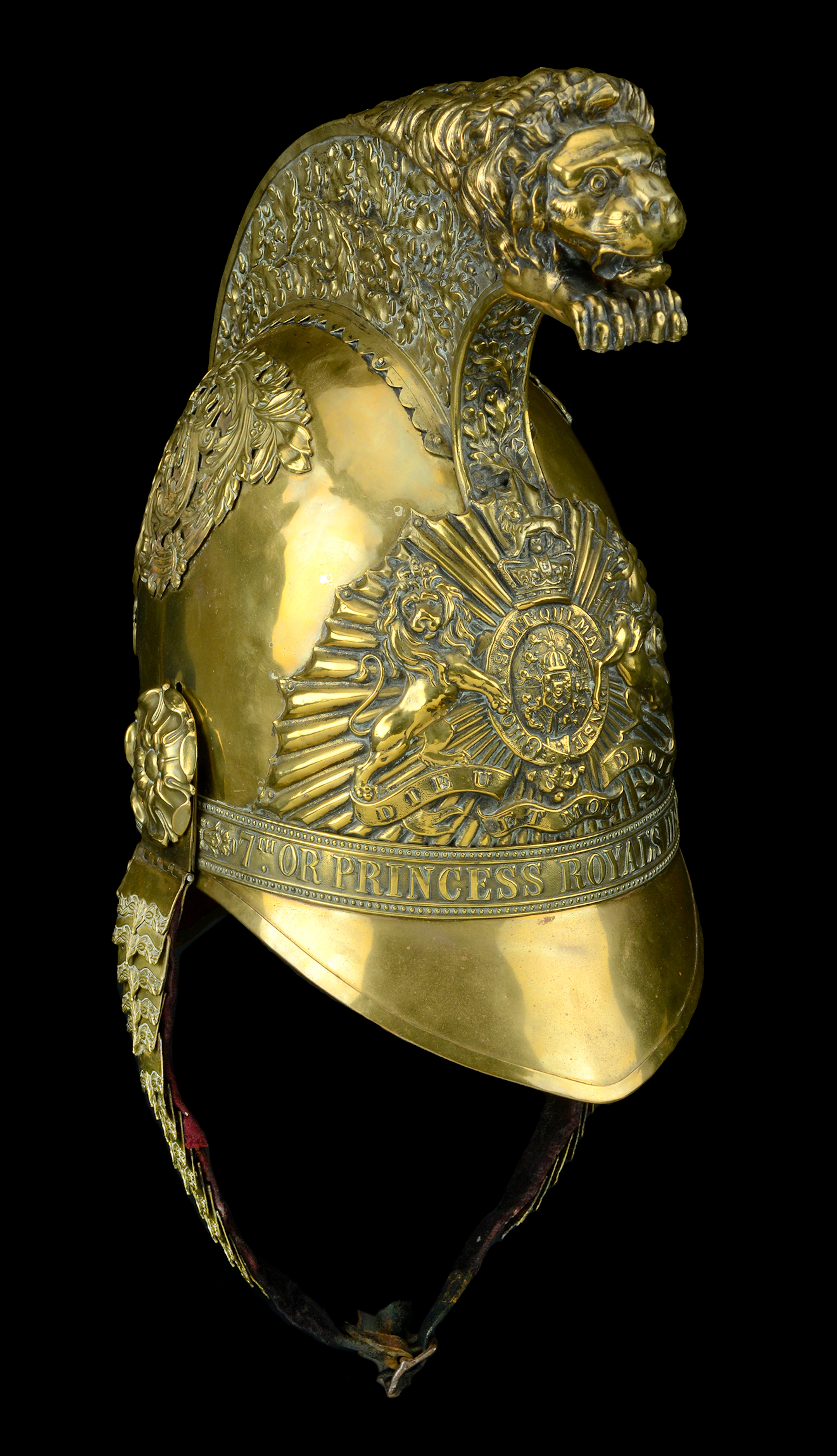 7th Dragoon Guards Other Ranks Helmet. A good and scarce early 1834