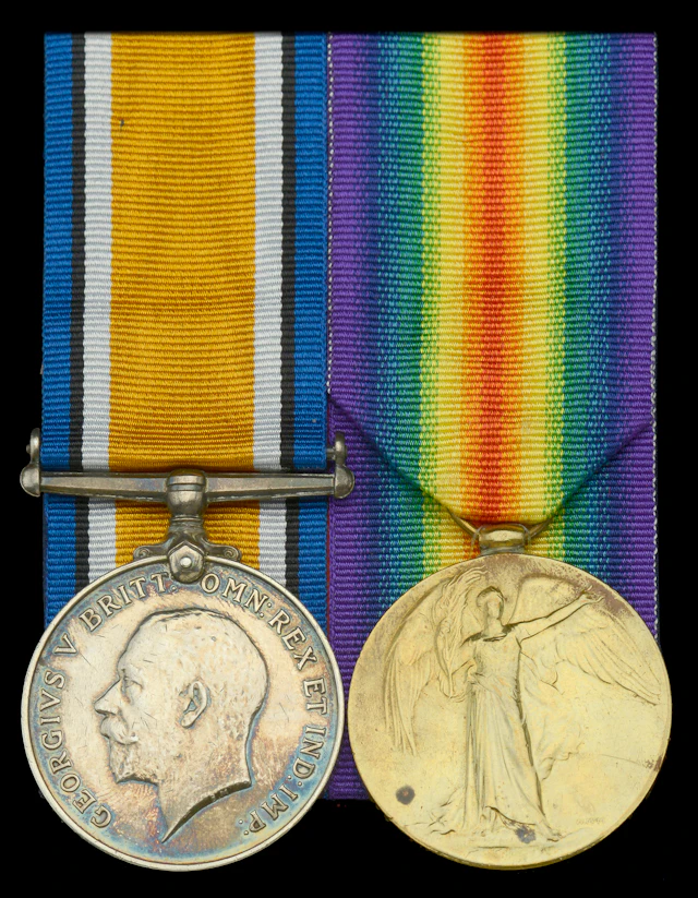 Pair: Private R. W. Hutt, Princess Patricia’s Canadian Light Infantry