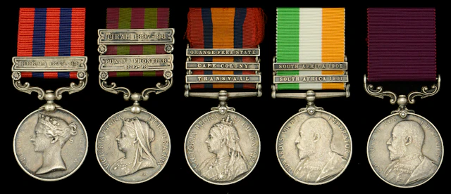 Five: Sergeant G. Stamp, Devonshire Regiment India General Service