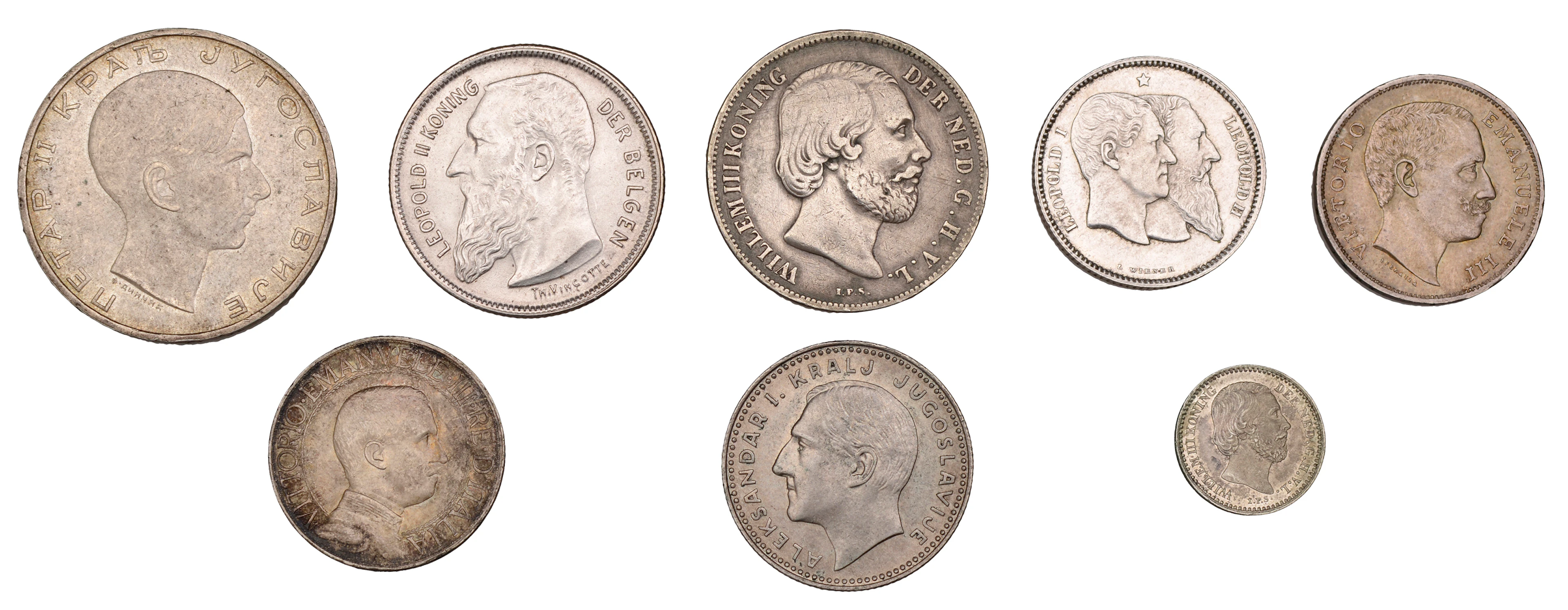 Miscellaneous, BELGIUM, Leopold II, 2 Francs, 1909, Franc, 50th Anniversary