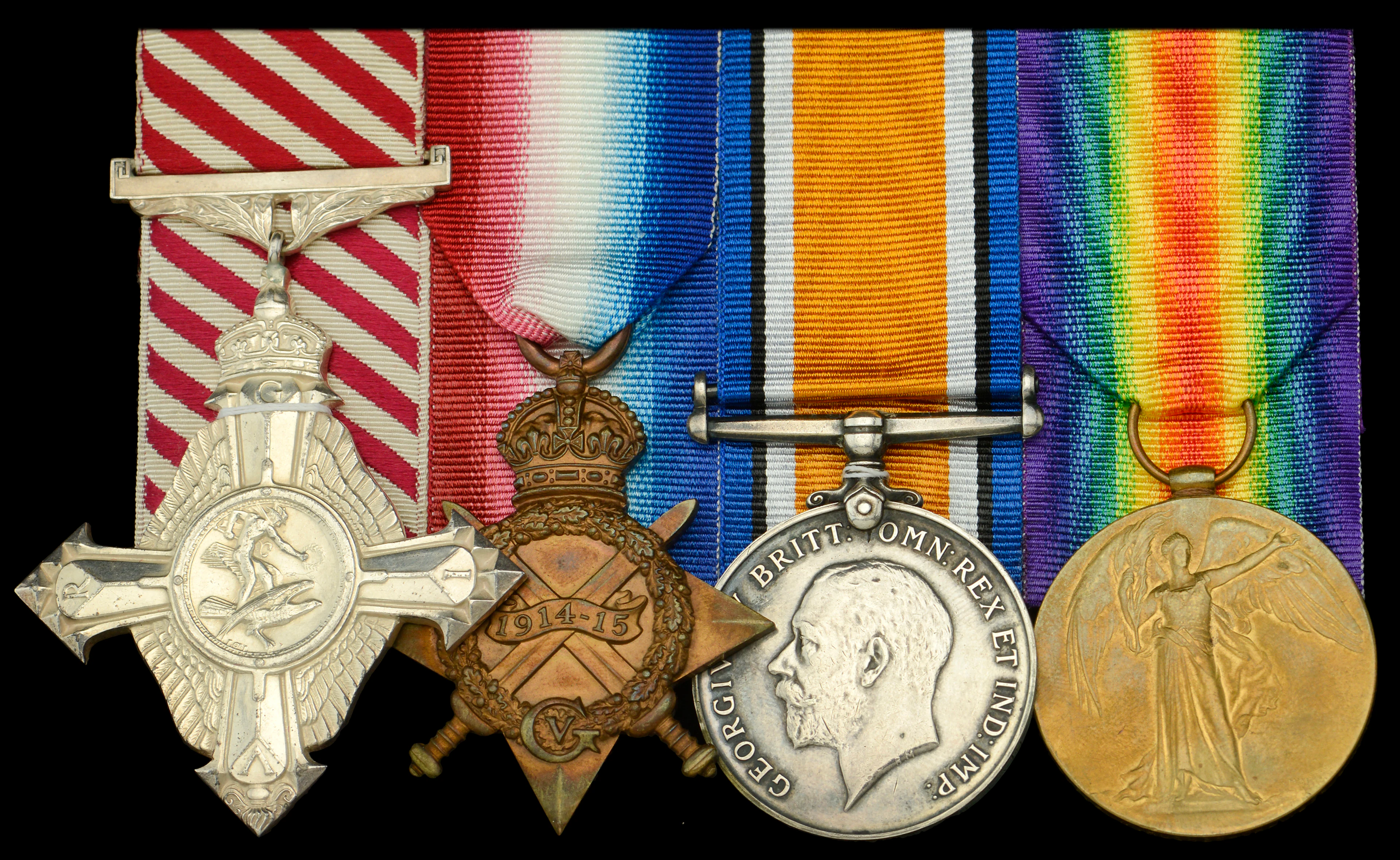 A fine Great War A.F.C. group of four awarded to Major R. E. A. W.