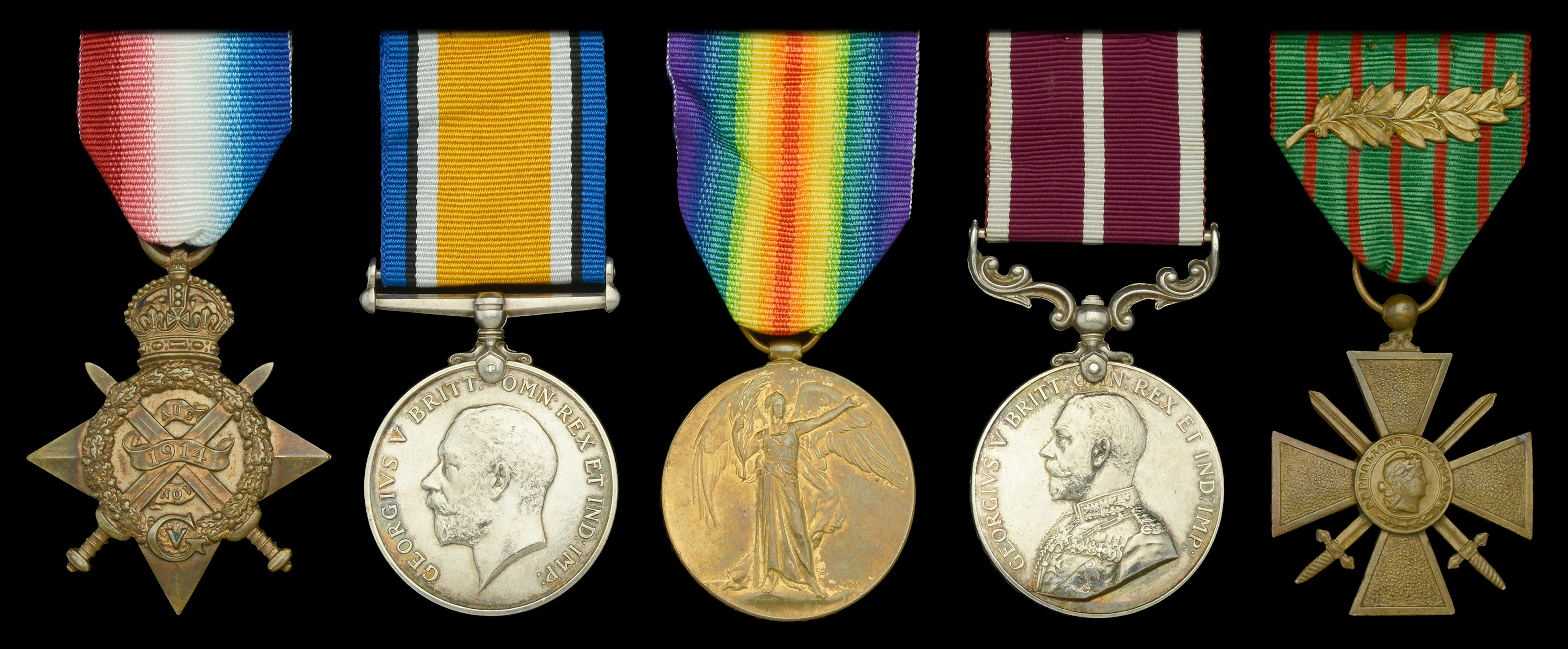 Five: Warrant Officer Class II D. Pollock, Royal Field Artillery