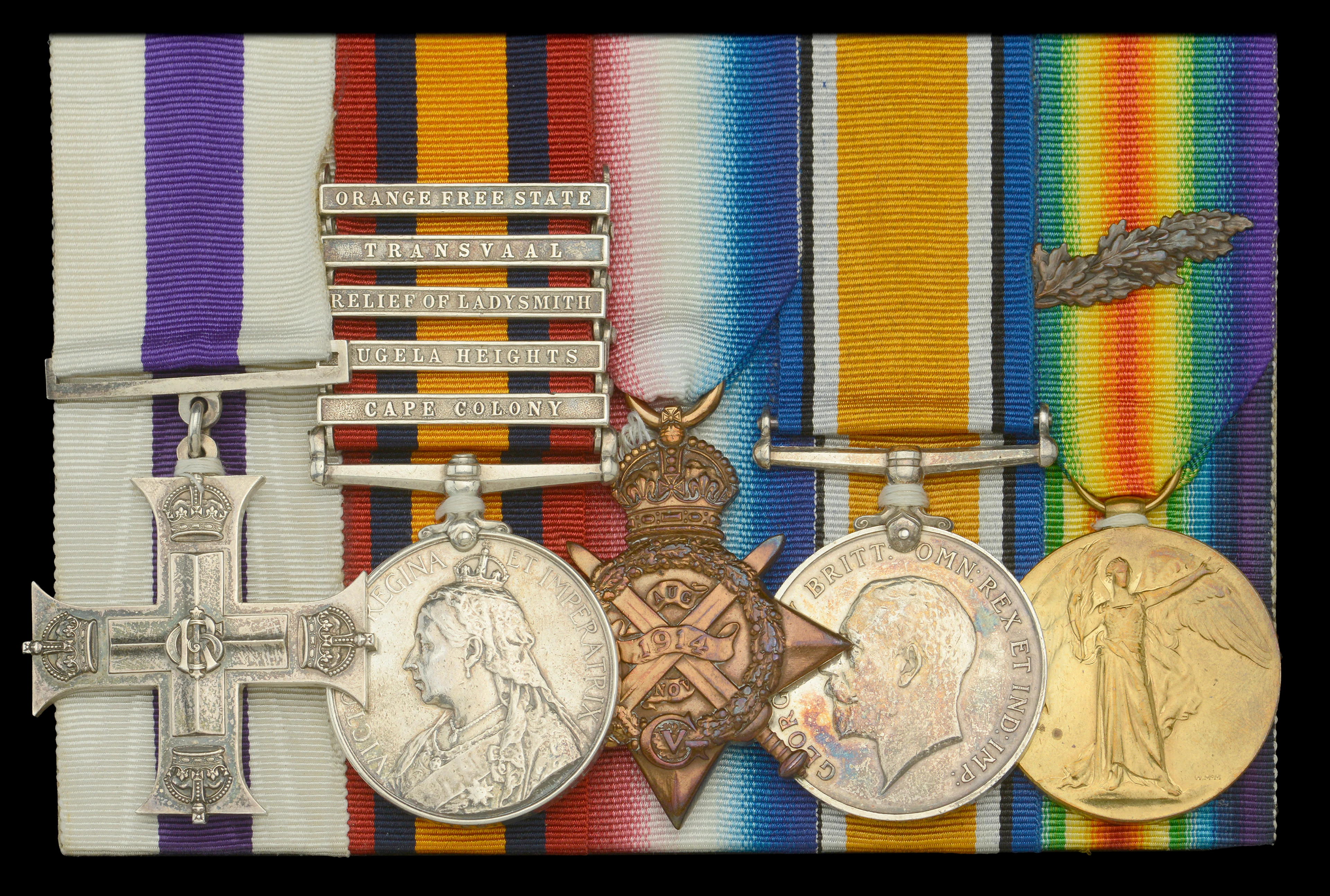 A scarce Great War ‘Western Front’ Warrant Officer’s M.C. group of