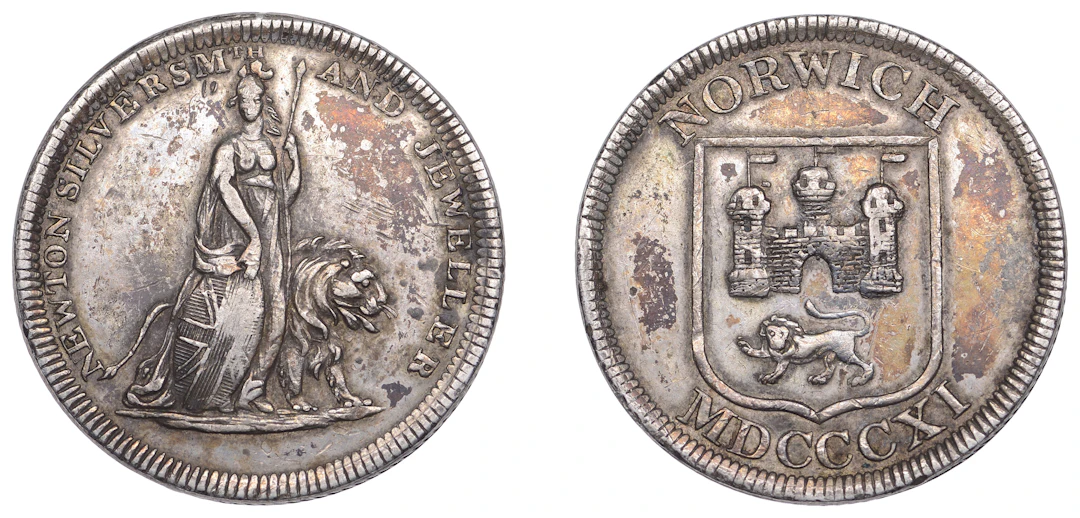 George III (1760-1820), Token Issues, NORFOLK, Norwich, Francis Newton