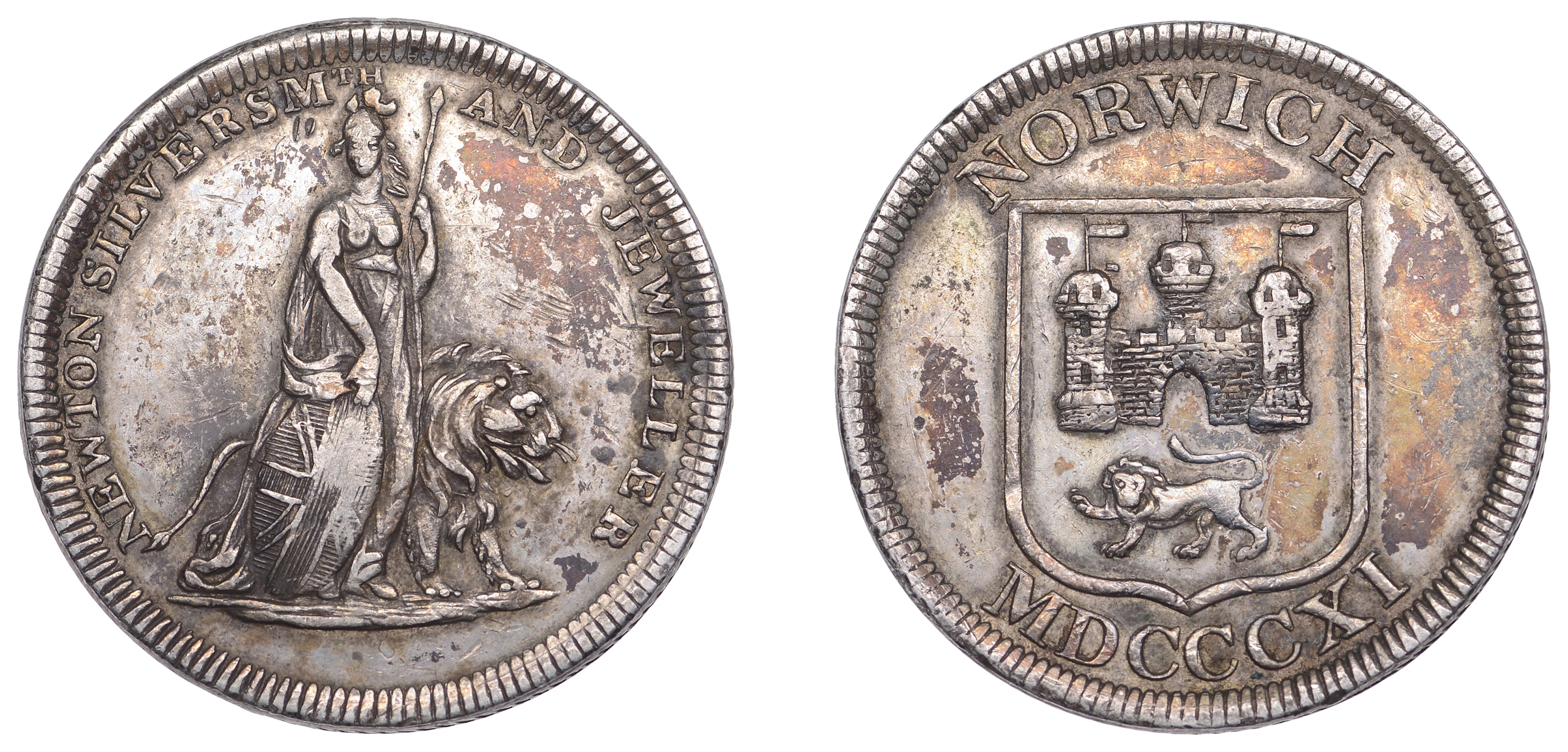 George III (1760-1820), Token Issues, NORFOLK, Norwich, Francis Newton