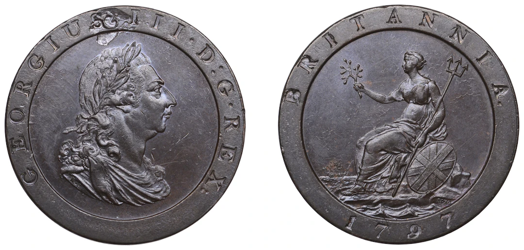 George III (1760-1820), Taylor Workshop, London, Restrike Proof Penny