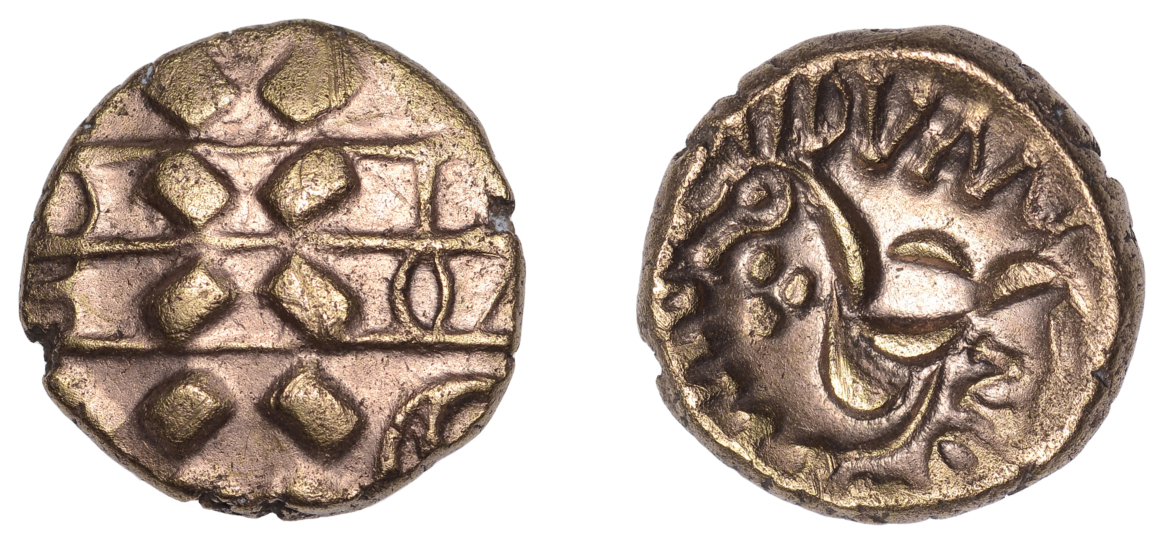 British Iron Age, CORIELTAUVI, Volisios Dumnovellaunos (c. AD 43-47):