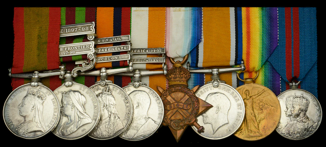 Eight: Colonel G. J. Ellicombe, Devonshire Regiment, who was twice