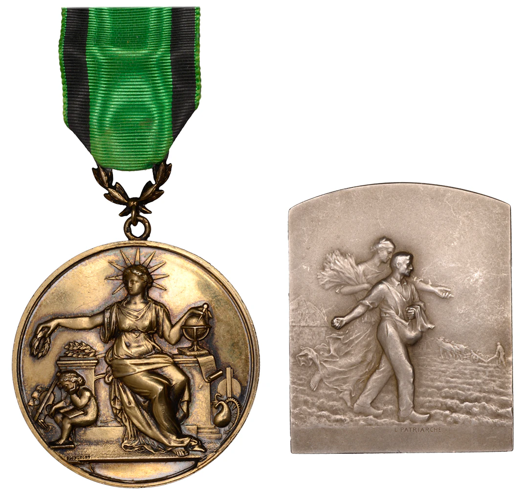 France, Société Nationale d’Encouragement au Bien, awards (2), a silver