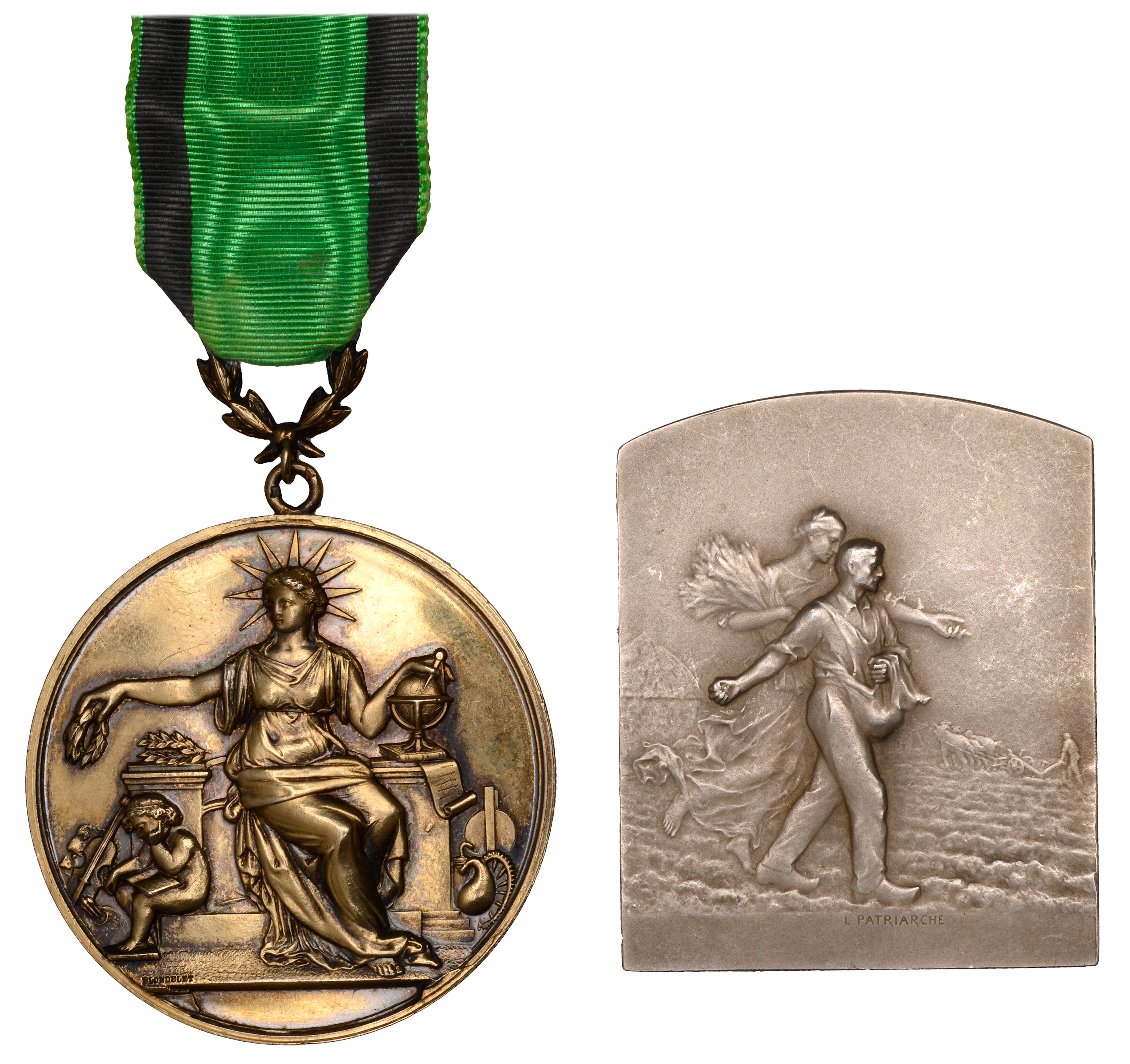 France, Société Nationale d’Encouragement au Bien, awards (2), a silver