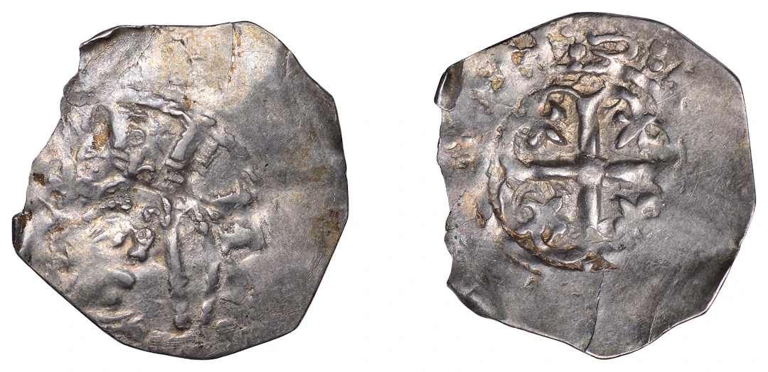 Stephen (1135-1154), Cross Moline type [BMC I], uncertain mint, Godefrei