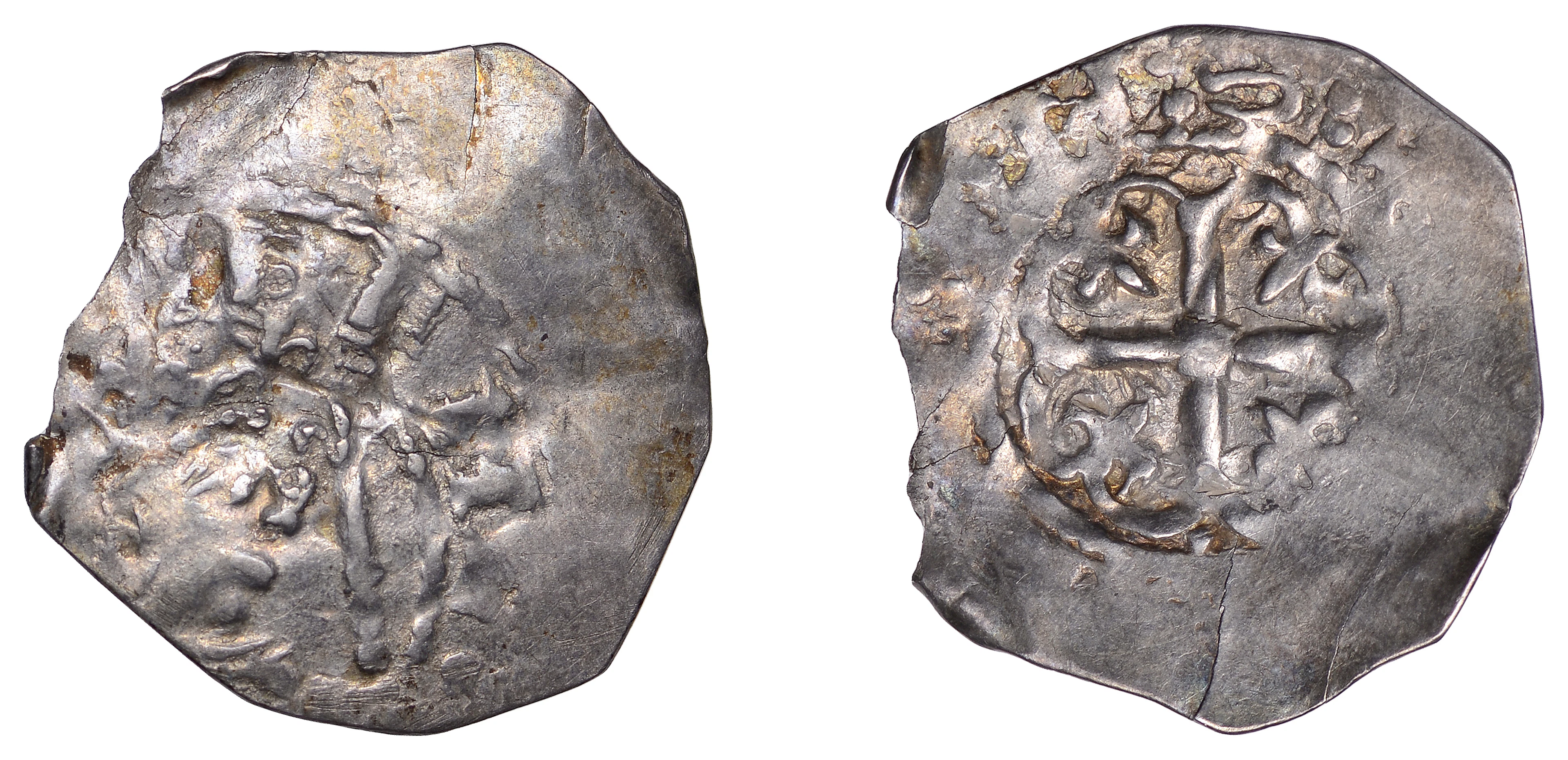 Stephen (1135-1154), Cross Moline type [BMC I], uncertain mint, Godefrei