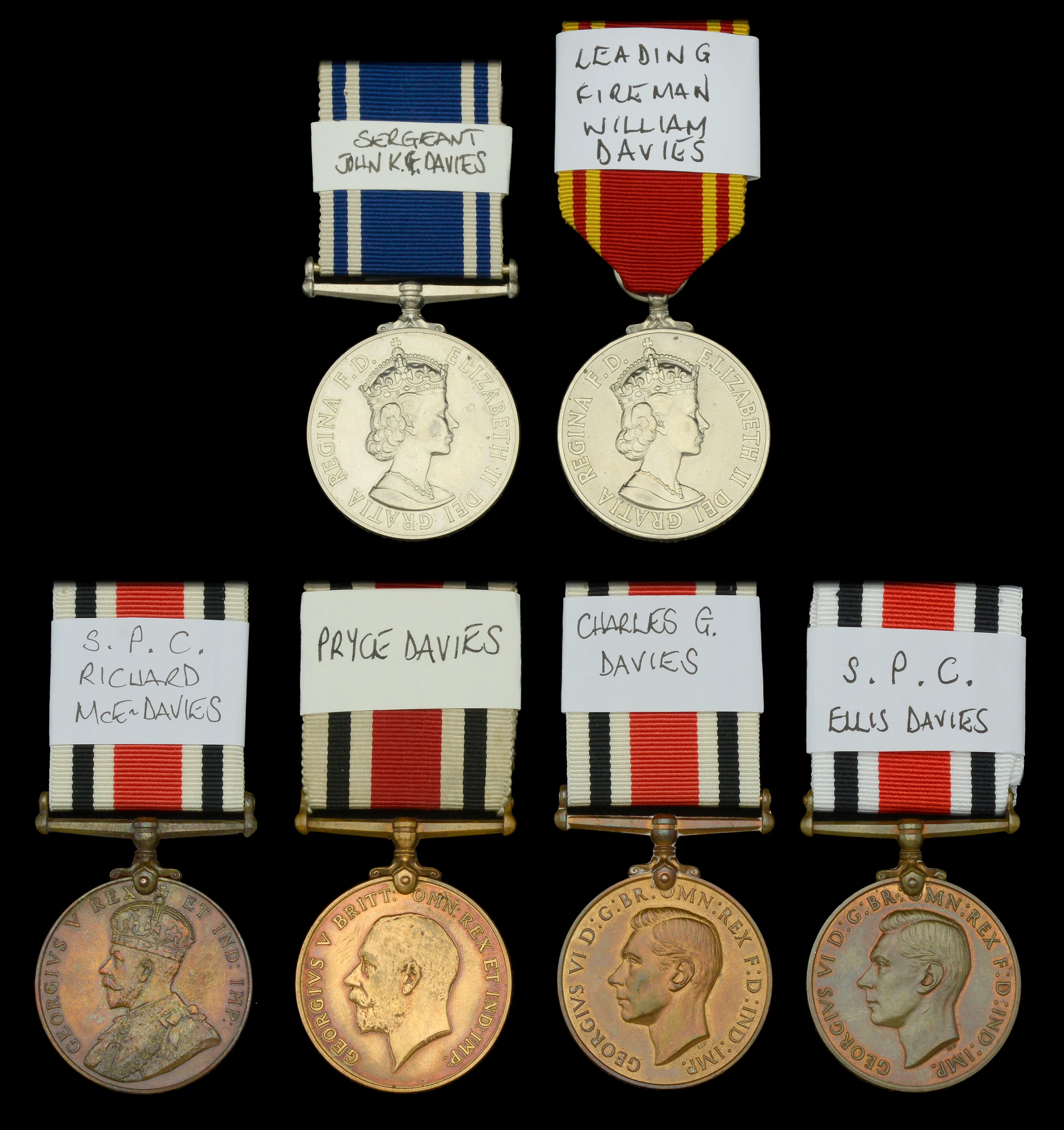 Police L.S. & G.C., E.II.R., 2nd issue (Sergt. John K. G. Davies);
