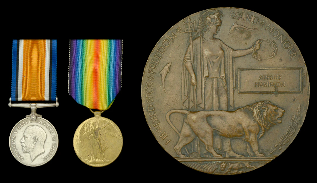Pair: Private A. Hampson, Training Reserve, Royal Welsh Fusiliers