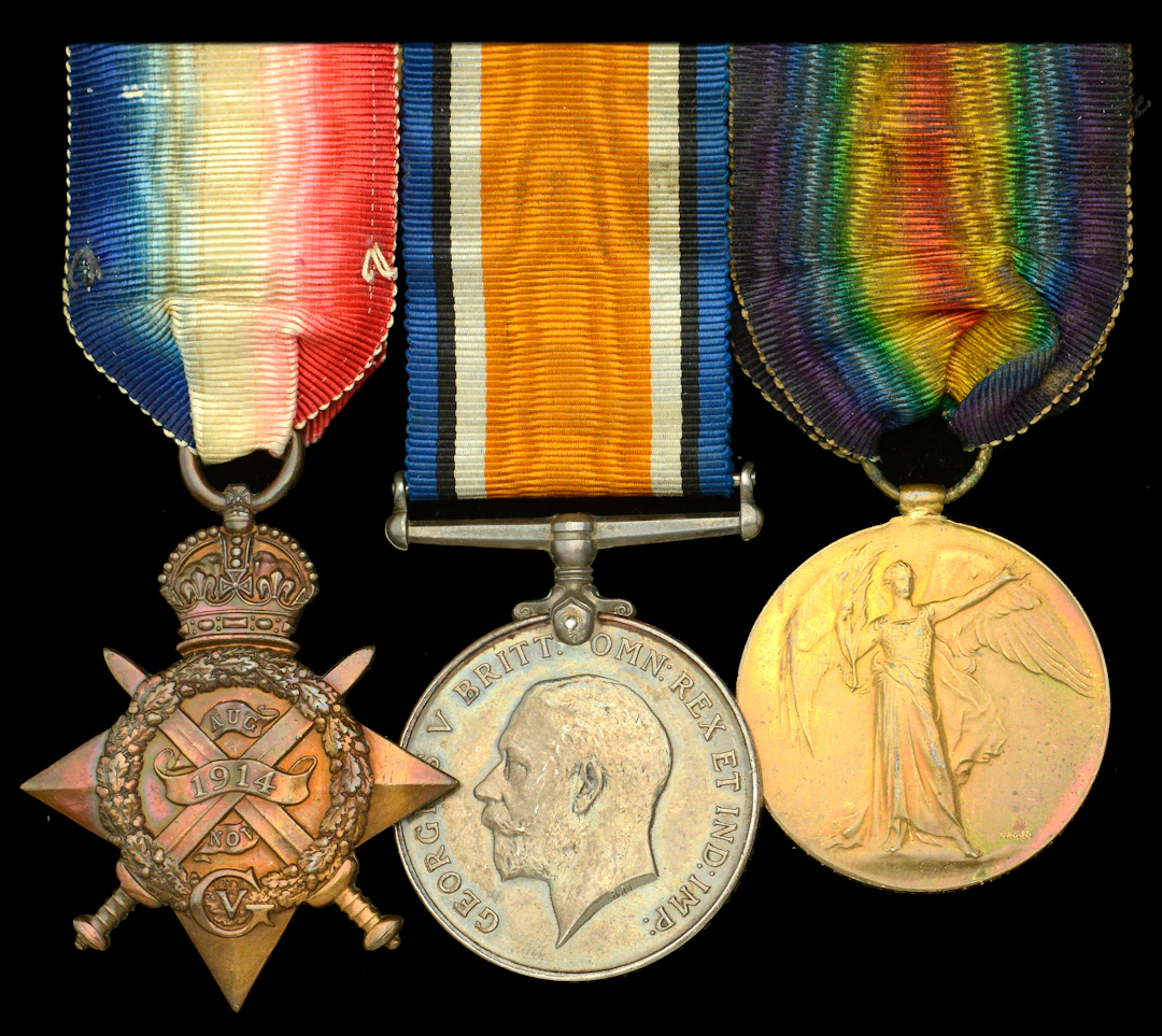 Three: Temporary Corporal E. E. Smith, Rifle Brigade 1914 Star (9897