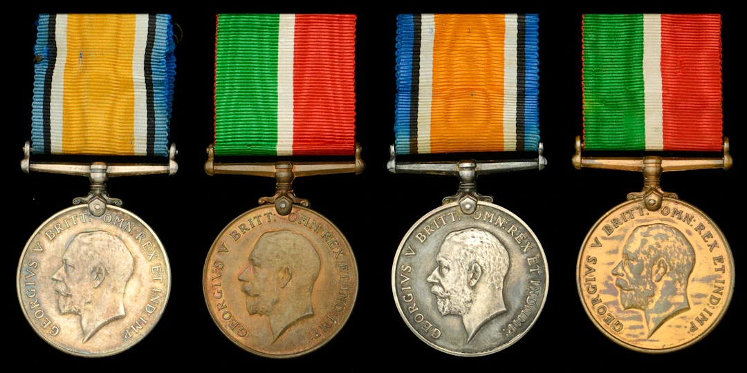 Pair: Wireless Operator D. H. Atwood, Mercantile Marine British War