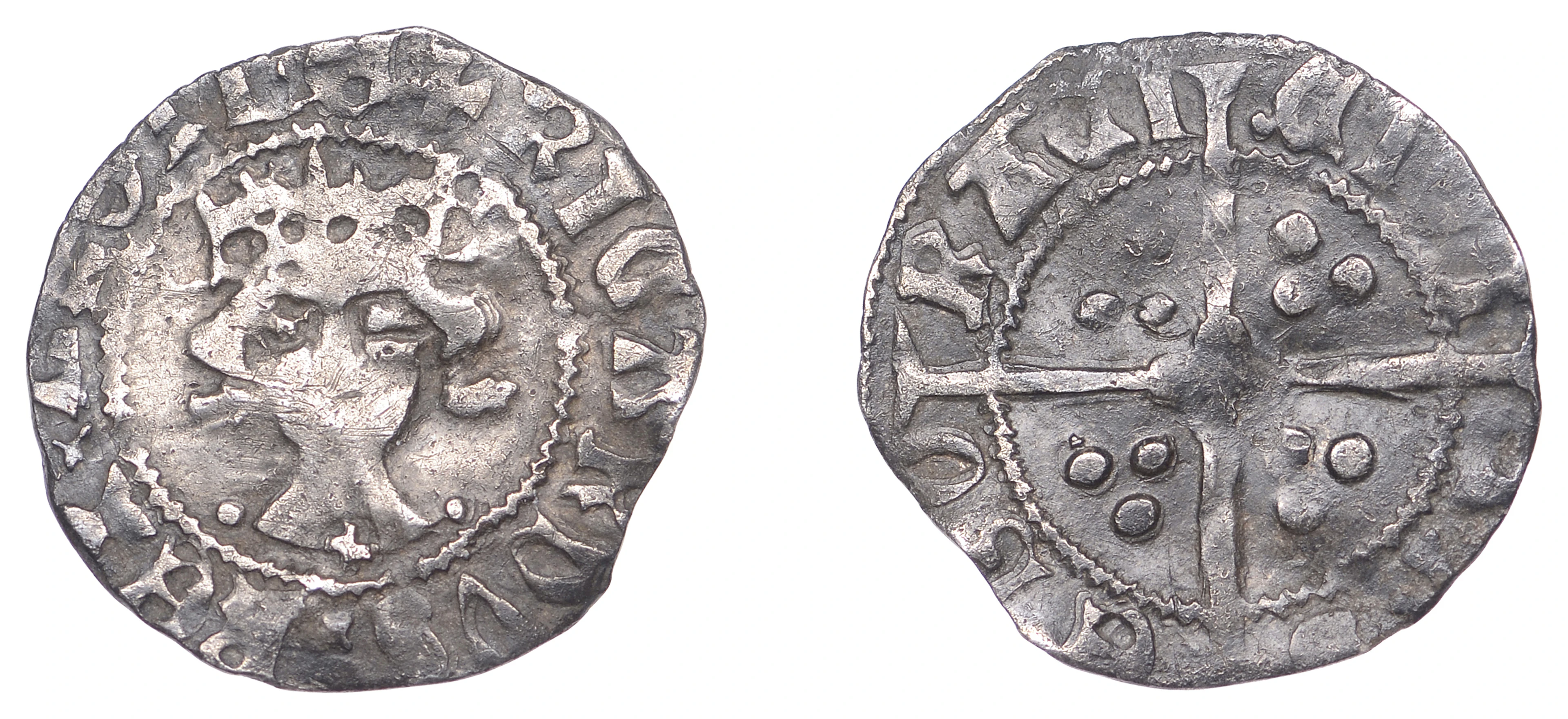 Richard II (1377-1399), Penny, York, local dies, mm. cross pattée