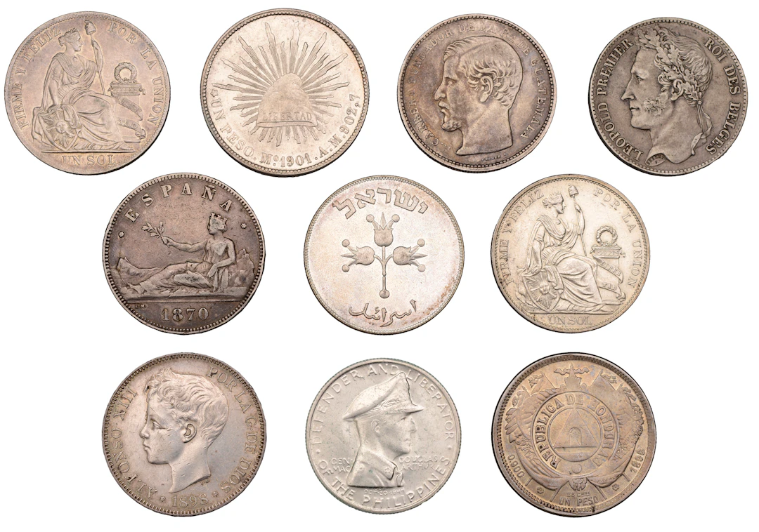 Miscellaneous, HONDURAS, Republic, Peso, 1892, overdate variety, Tegucigalpa