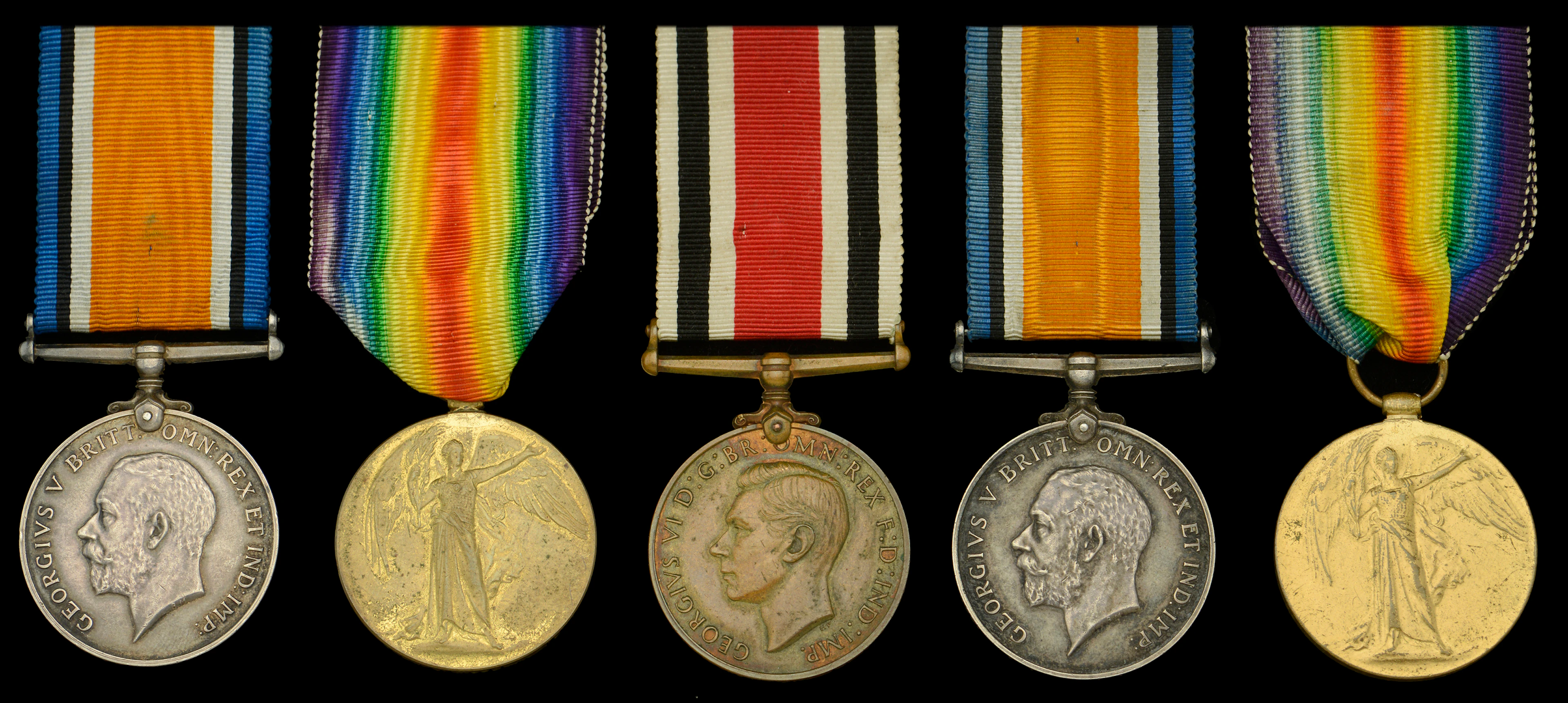 Family Group: Three: Bombardier J. W. Mason, Royal Garrison Artillery