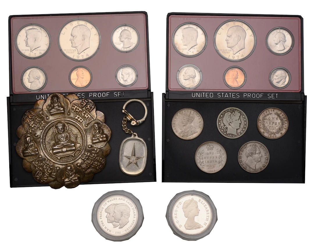 Miscellaneous, INDIA, William IV, Rupee 135; Victoria, Rupee 1840;