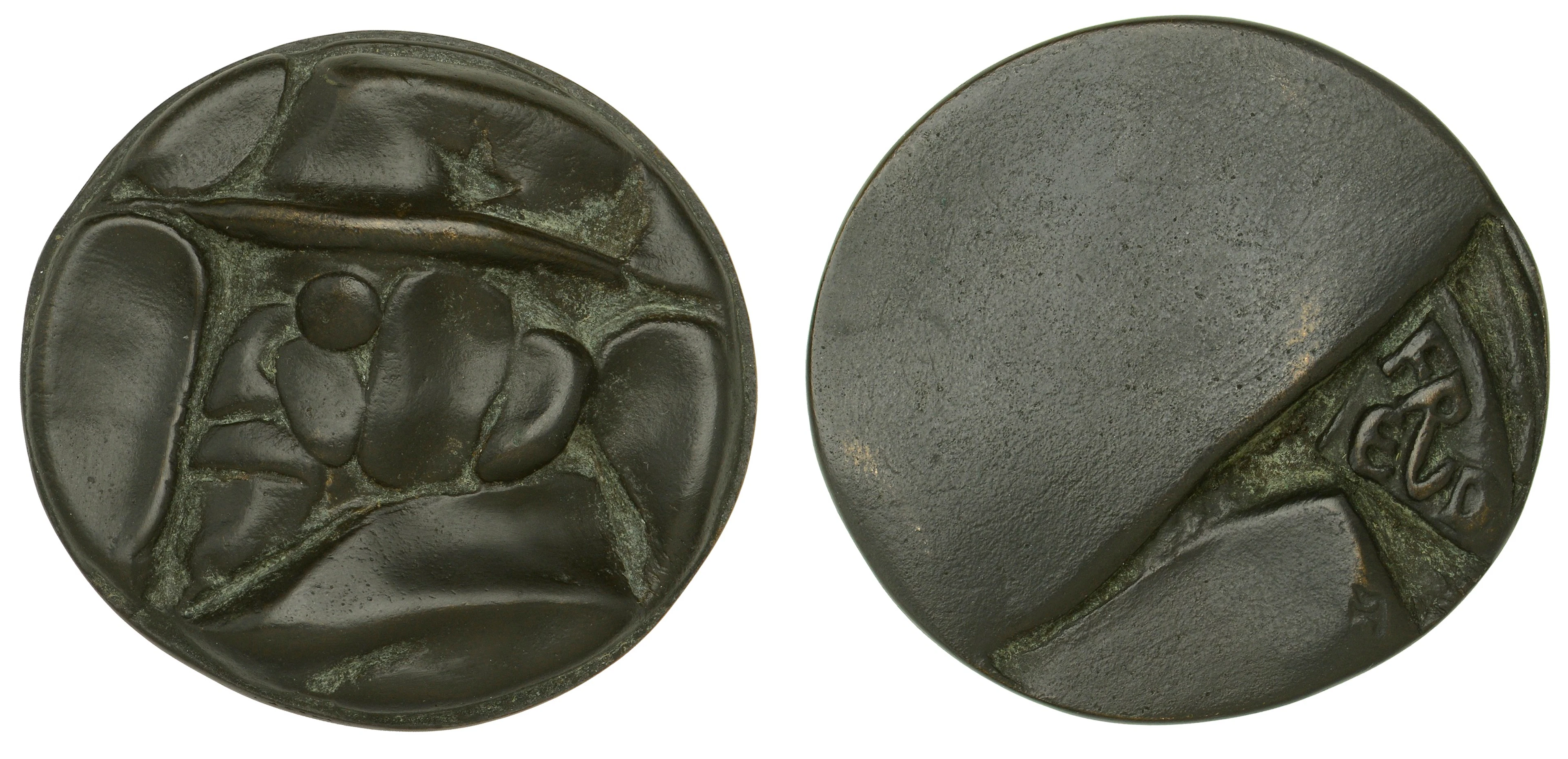 AUSTRIA/NETHERLANDS, Sigmund Freud, 1993, a cast bronze medal by G.H.