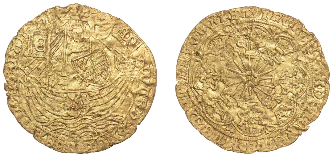 Edward IV (First reign, 1461-1470), Light coinage, Ryal, London, mm.
