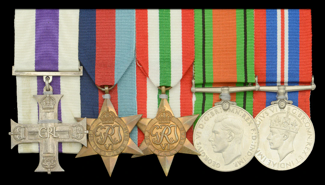 A Second War ‘Italy operations’ immediate M.C. group of five awarded